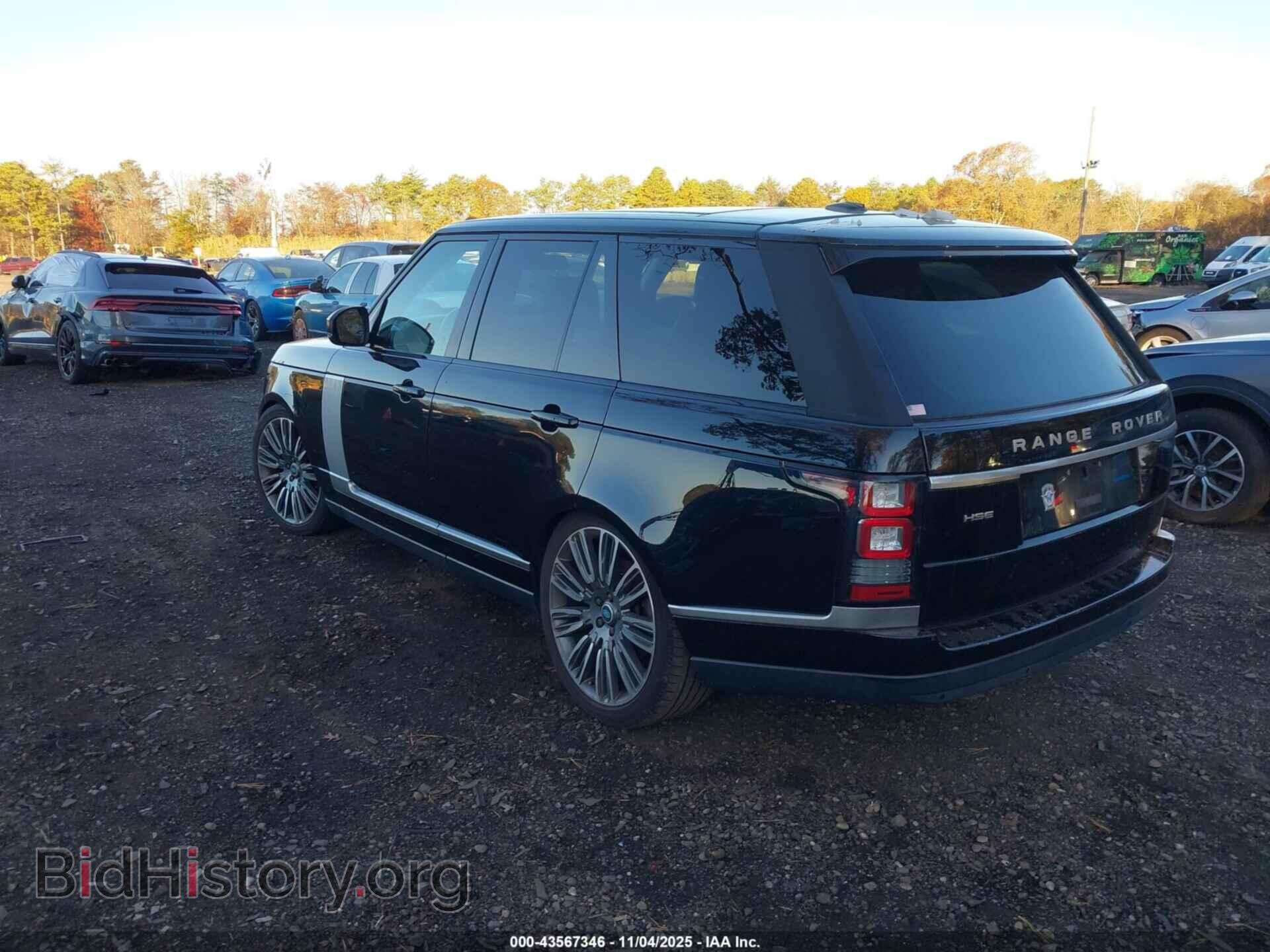 2015 LAND ROVER RANGE ROVER - VIN: SALGS2VF9FA219620 - Фото 3