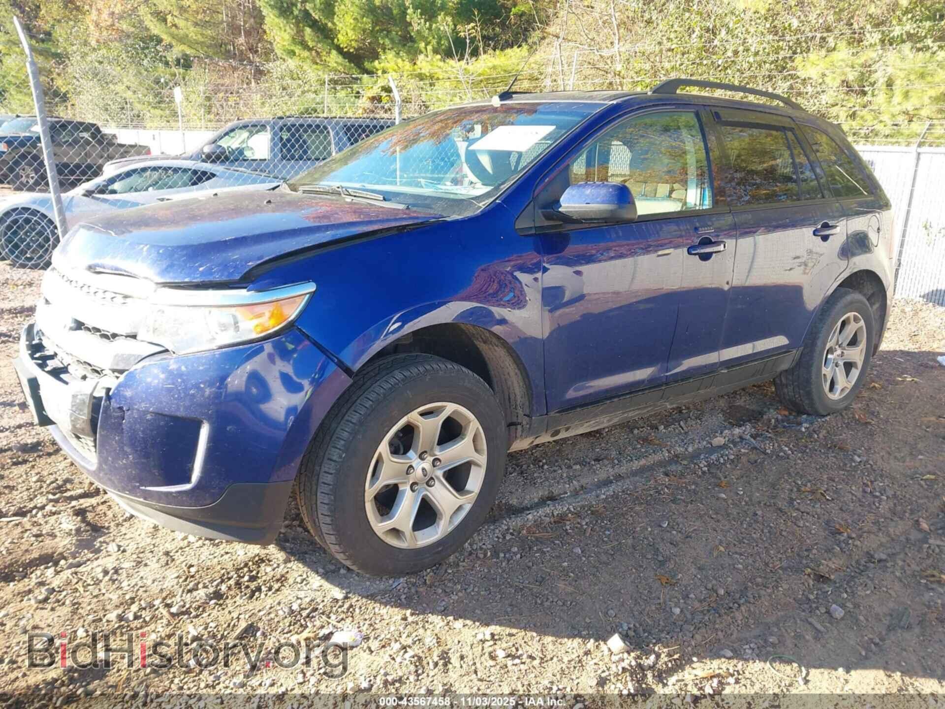 2014 FORD EDGE - VIN: 2FMDK4JCXEBA26666 - Фото 2