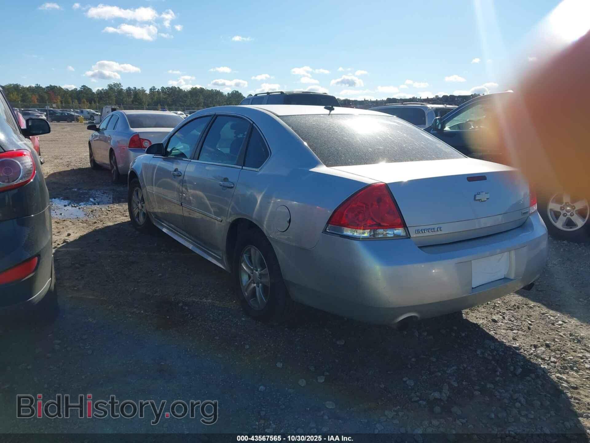 2013 CHEVROLET IMPALA - VIN: 2G1WF5E38D1115912 - Фото 3