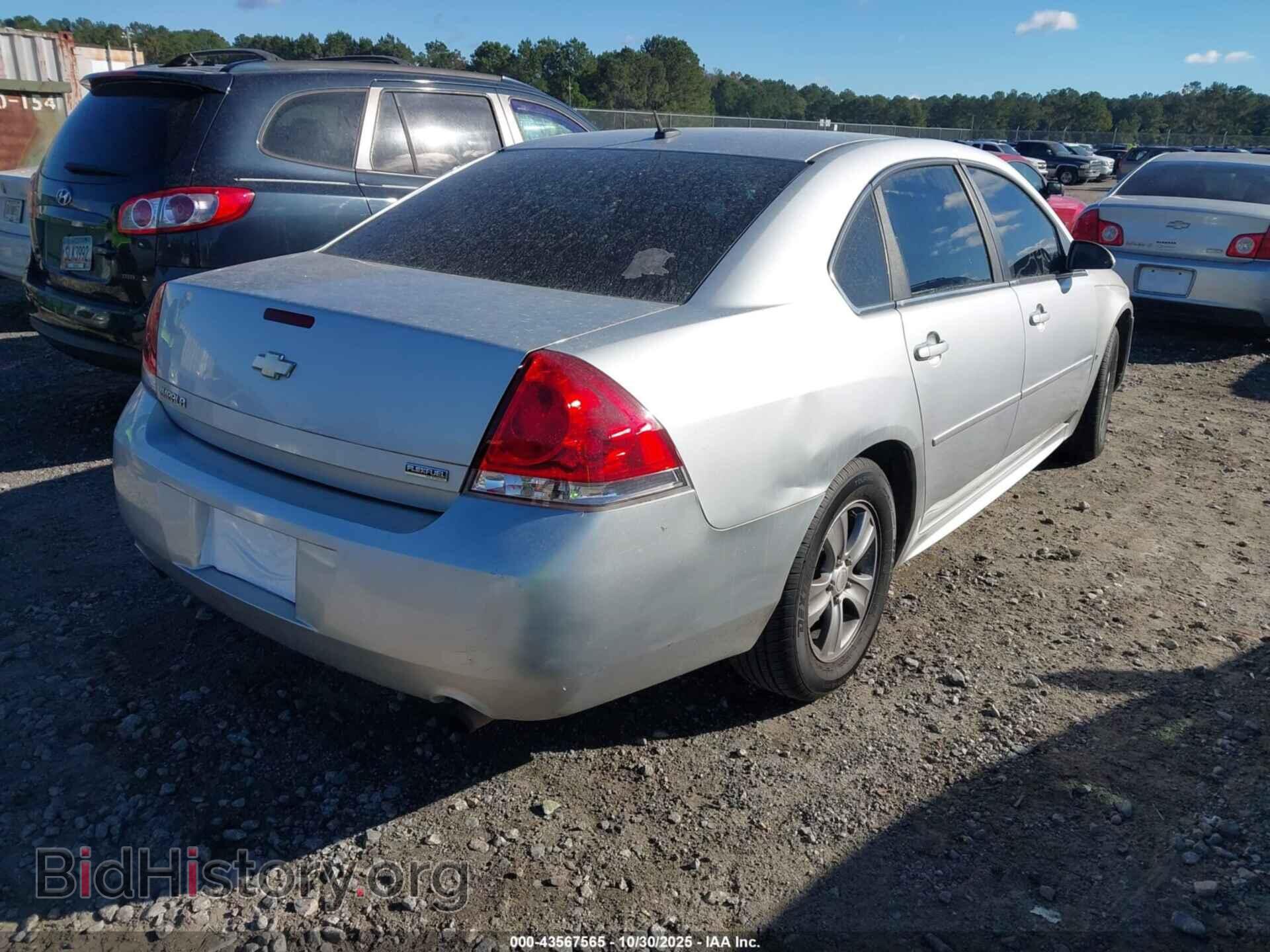 2013 CHEVROLET IMPALA - VIN: 2G1WF5E38D1115912 - Фото 4