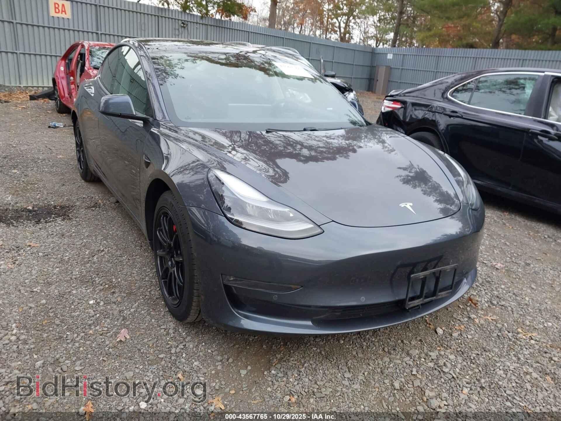 Photo 5YJ3E1EB7MF965525 - TESLA MODEL 3 2021