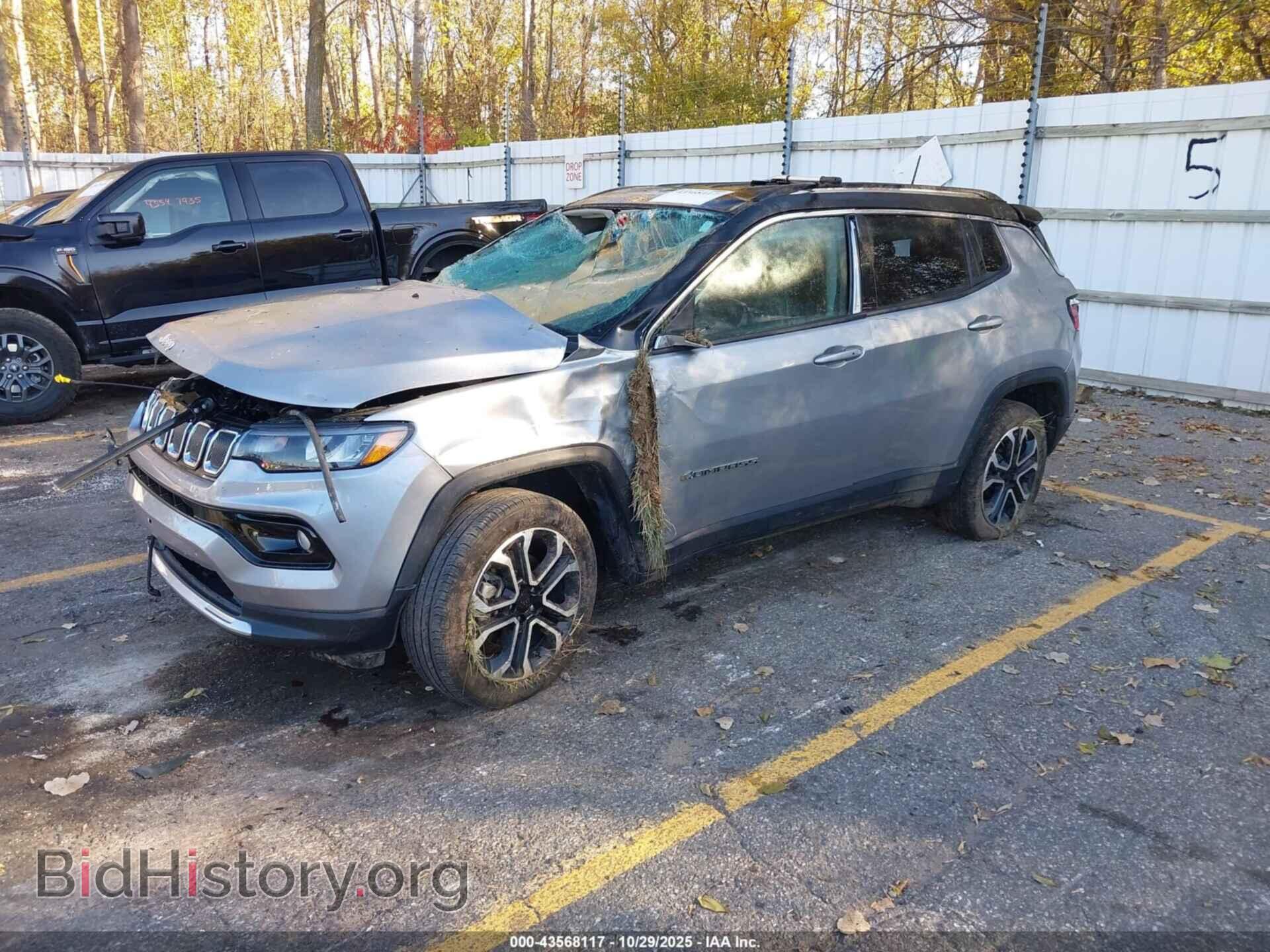 2022 JEEP COMPASS - VIN: 3C4NJDCB2NT163993 - Фото 2