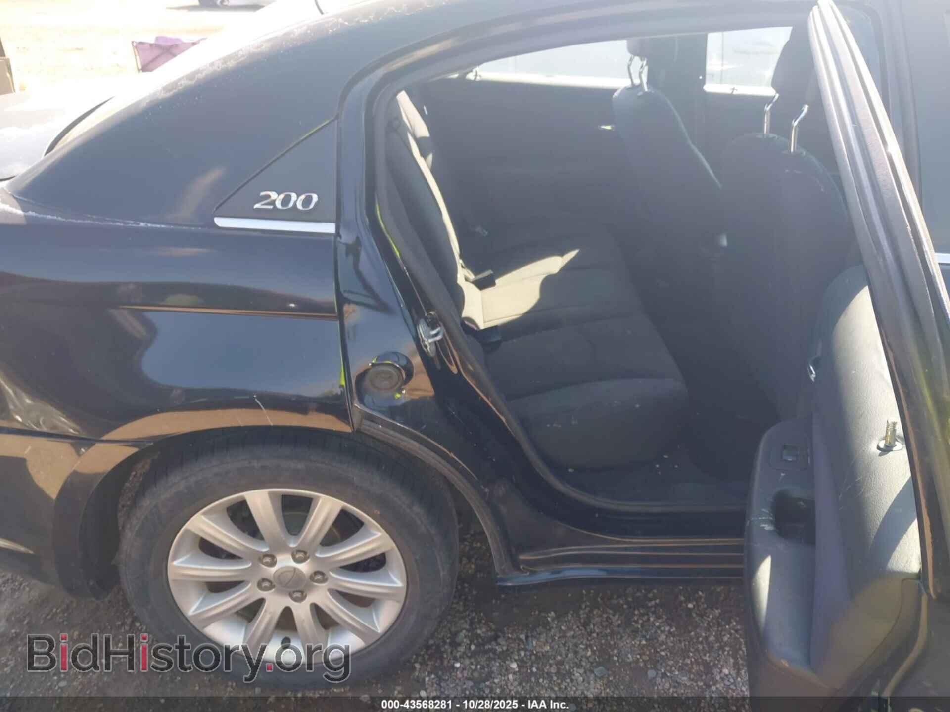 2012 CHRYSLER 200 - VIN: 1C3CCBBB5CN331070 - Фото 8