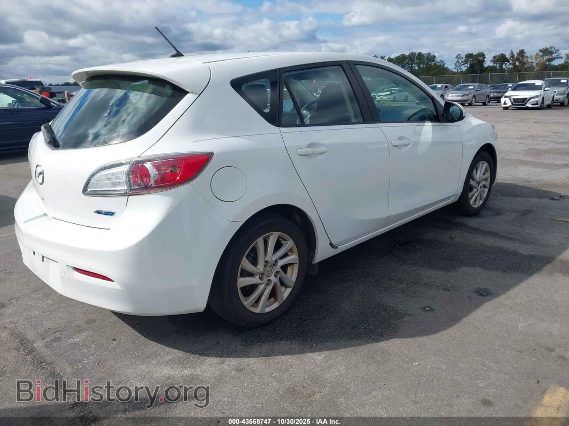 2012 MAZDA MAZDA3 - VIN: JM1BL1L71C1691732 - Фото 4