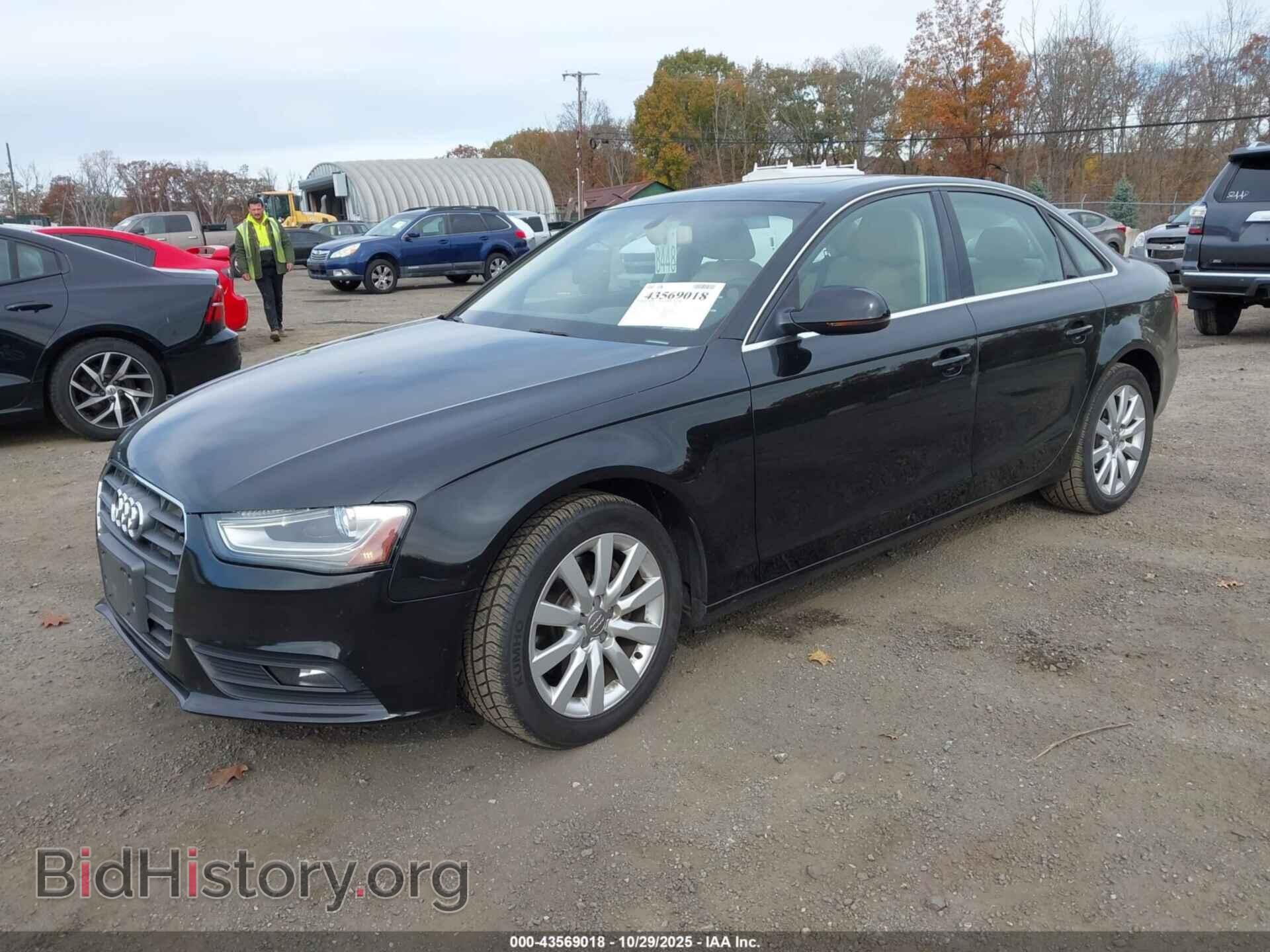 2013 AUDI A4 - VIN: WAUBFAFL5DN036562 - Фото 2
