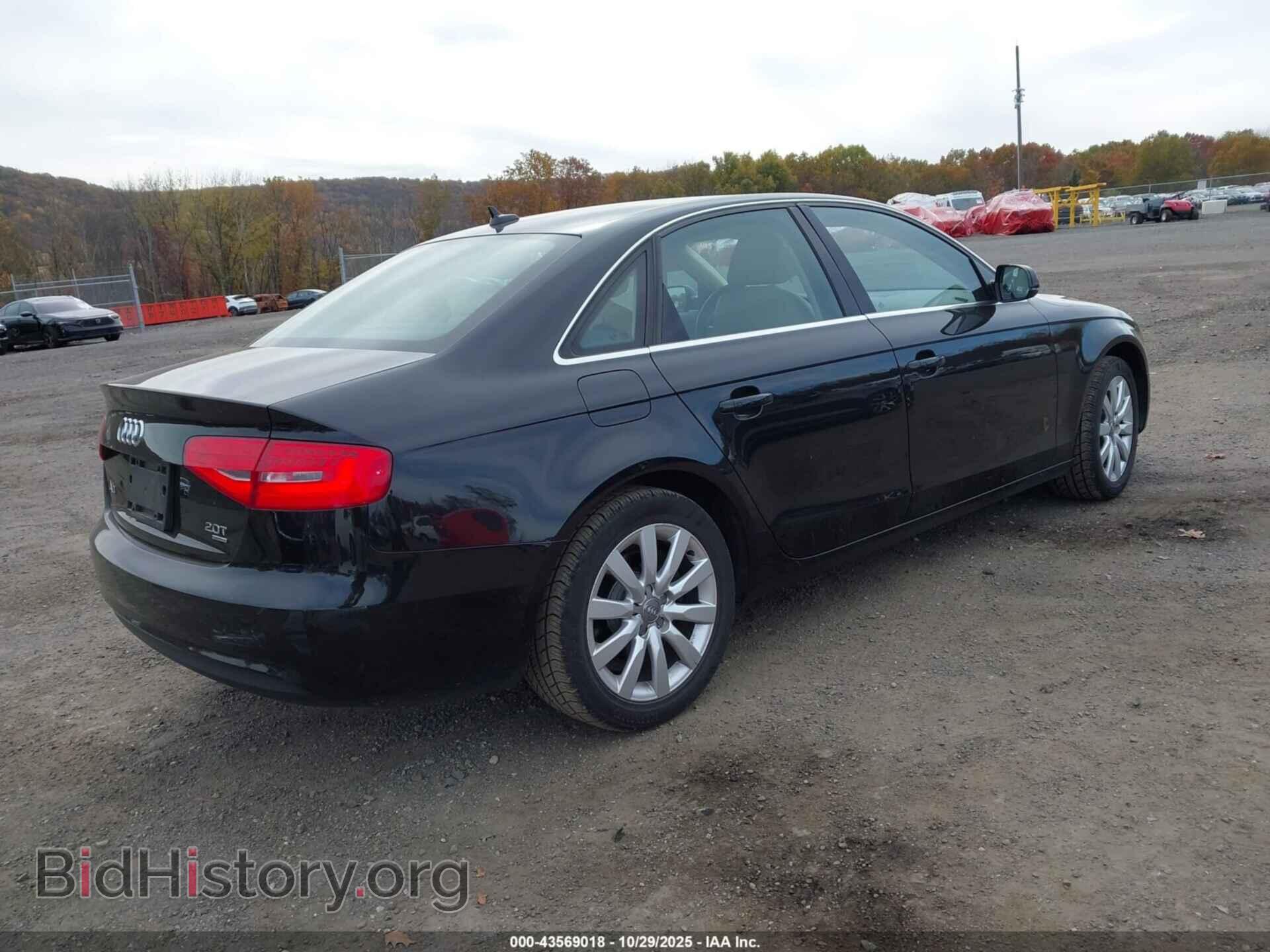 2013 AUDI A4 - VIN: WAUBFAFL5DN036562 - Фото 4