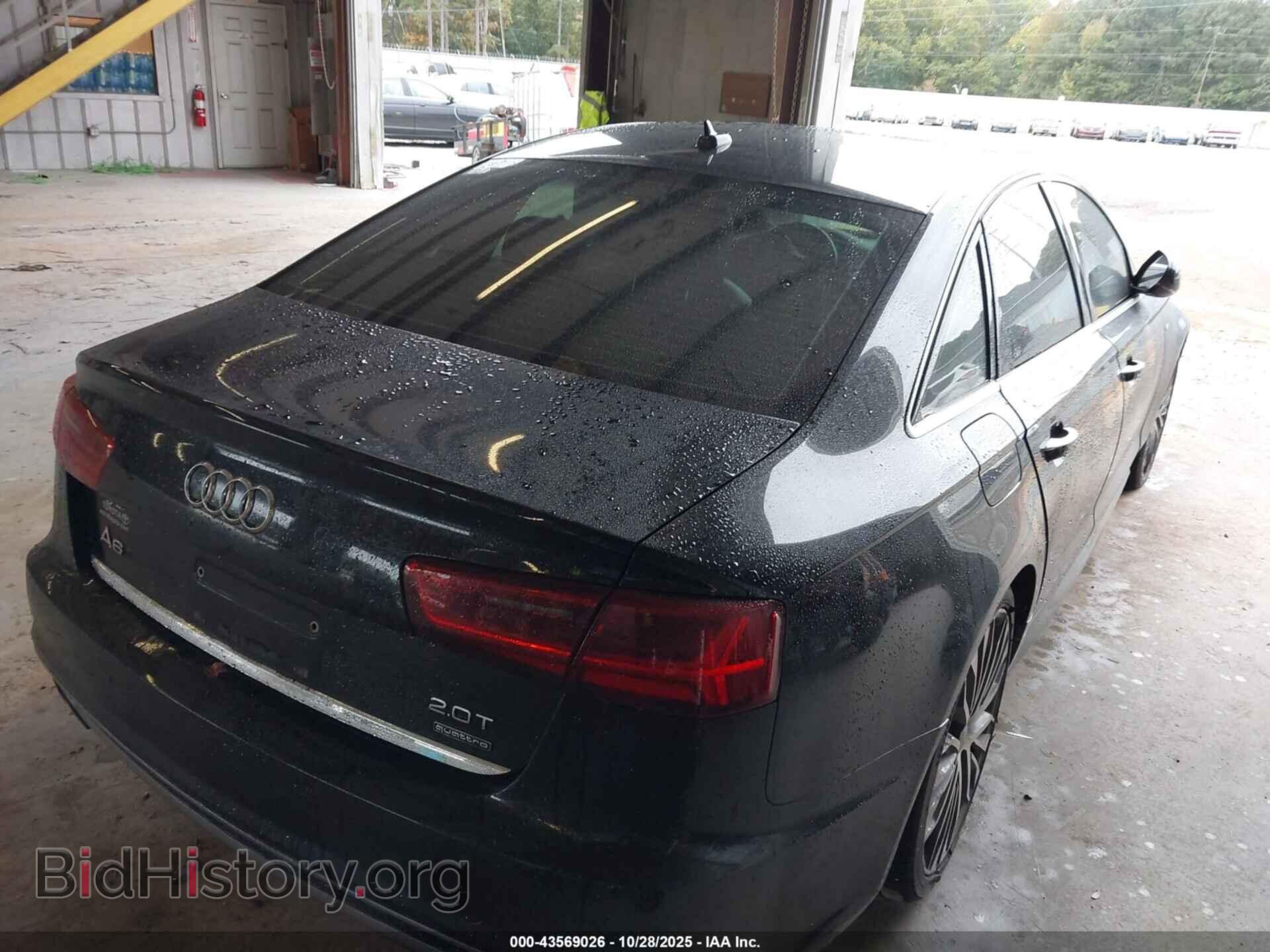 2016 AUDI A6 - VIN: WAUGFAFC4GN062869 - Фото 4