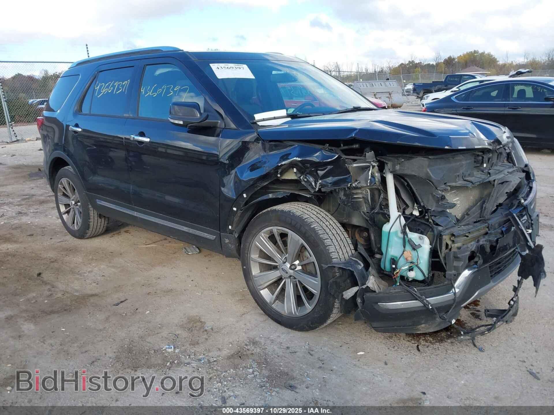 Фотография 1FM5K8F82JGB45184 - FORD EXPLORER 2018