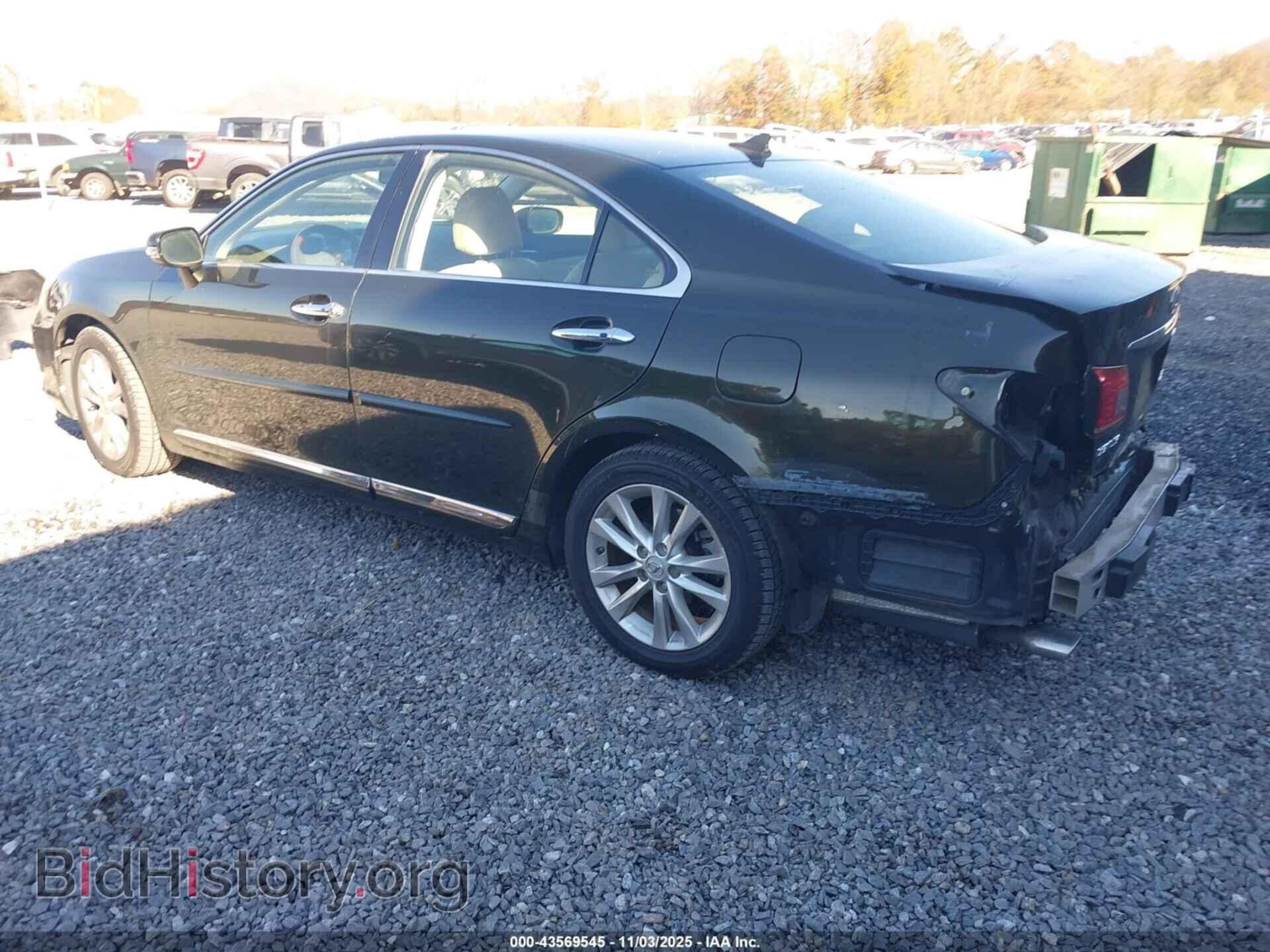 2010 LEXUS ES 350 - VIN: JTHBK1EG3A2357563 - Фото 3