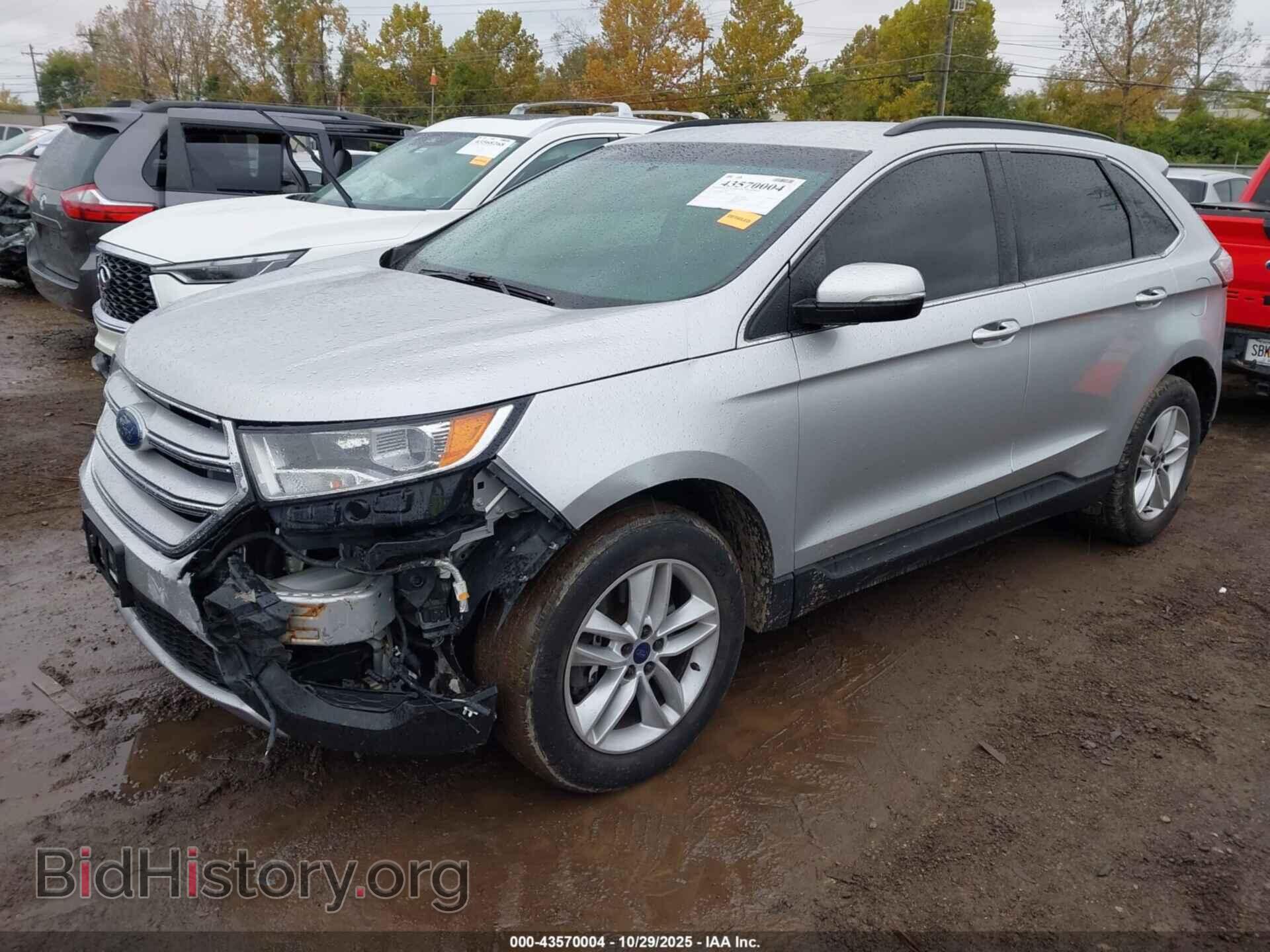 2015 FORD EDGE - VIN: 2FMTK4J84FBC31442 - Фото 2