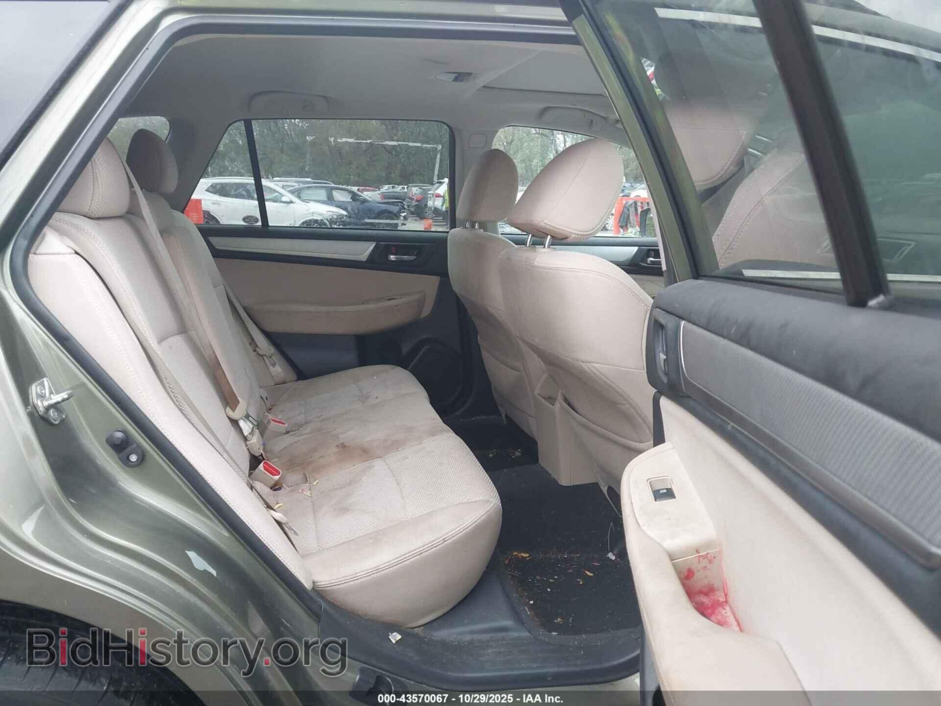 2017 SUBARU OUTBACK - VIN: 4S4BSADC3H3278992 - Фото 8