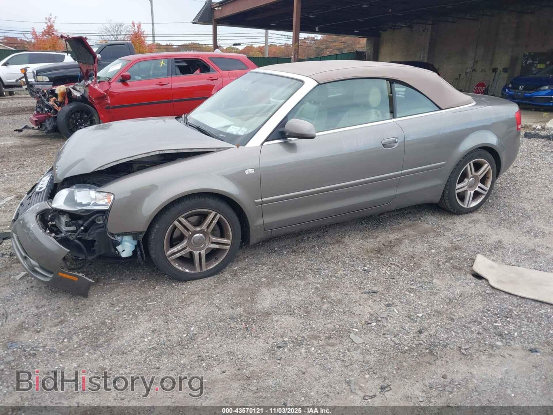 2007 AUDI A4 - VIN: WAUDF48H37K035404 - Фото 2