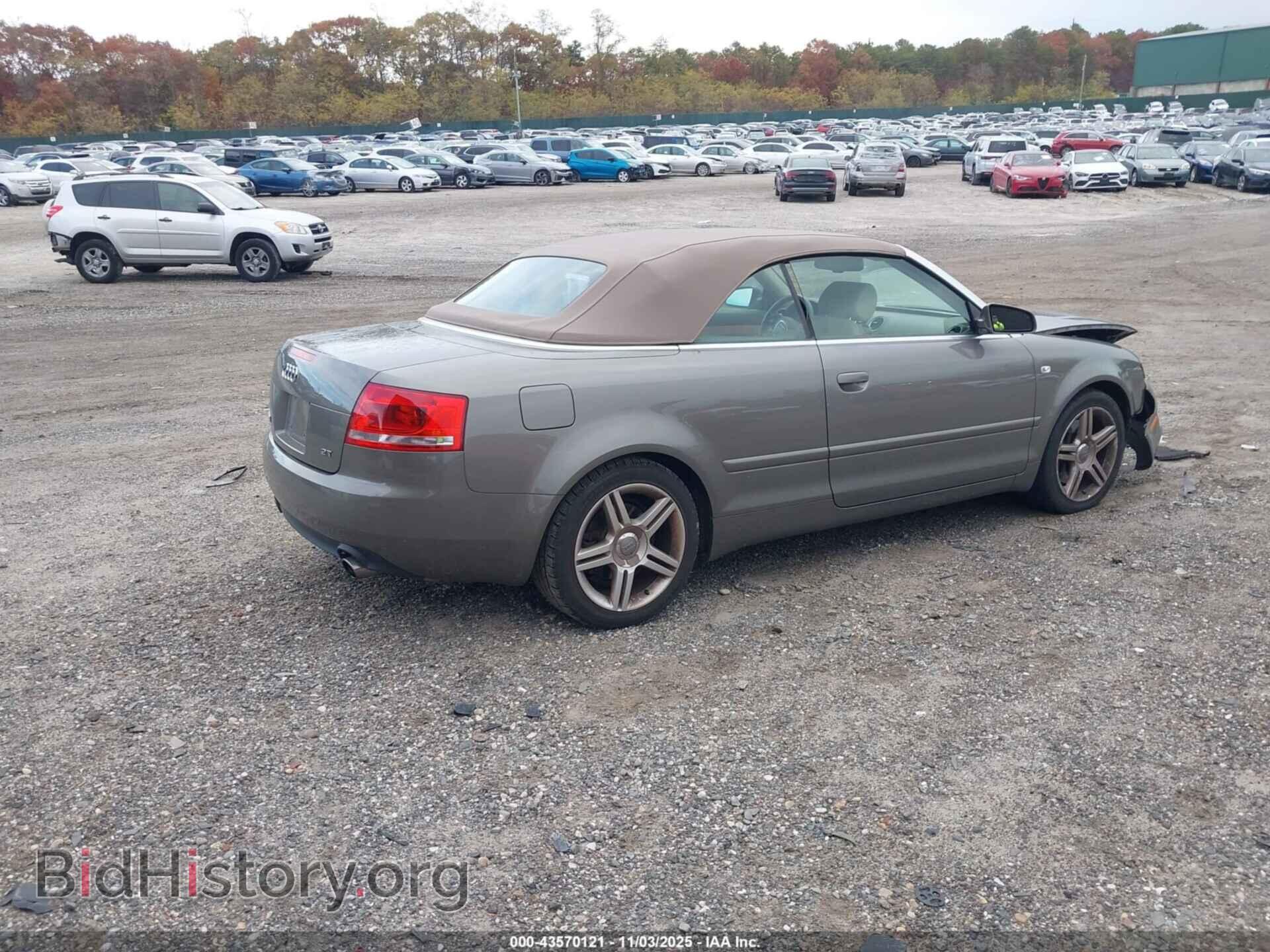2007 AUDI A4 - VIN: WAUDF48H37K035404 - Фото 4