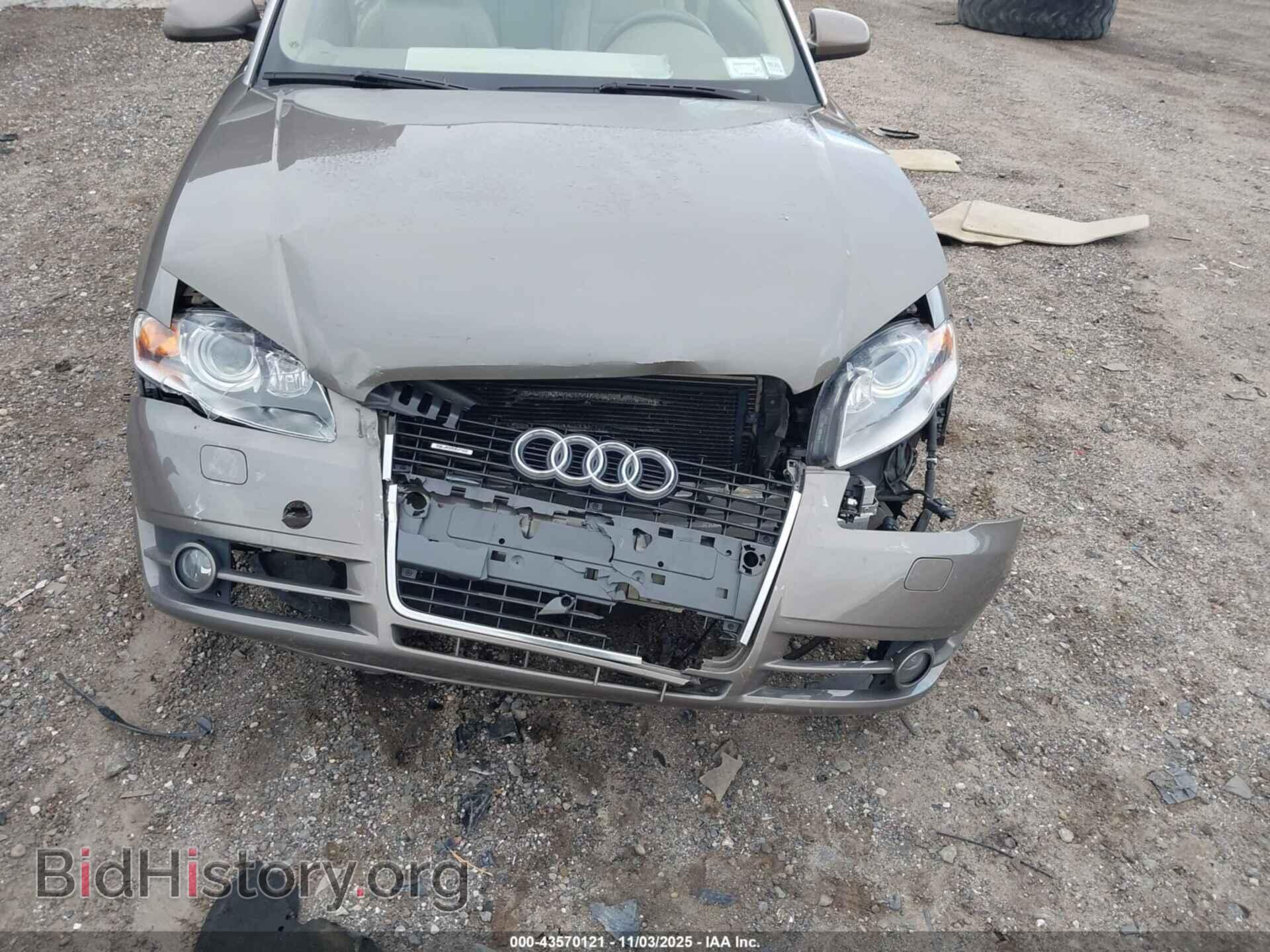 2007 AUDI A4 - VIN: WAUDF48H37K035404 - Фото 6