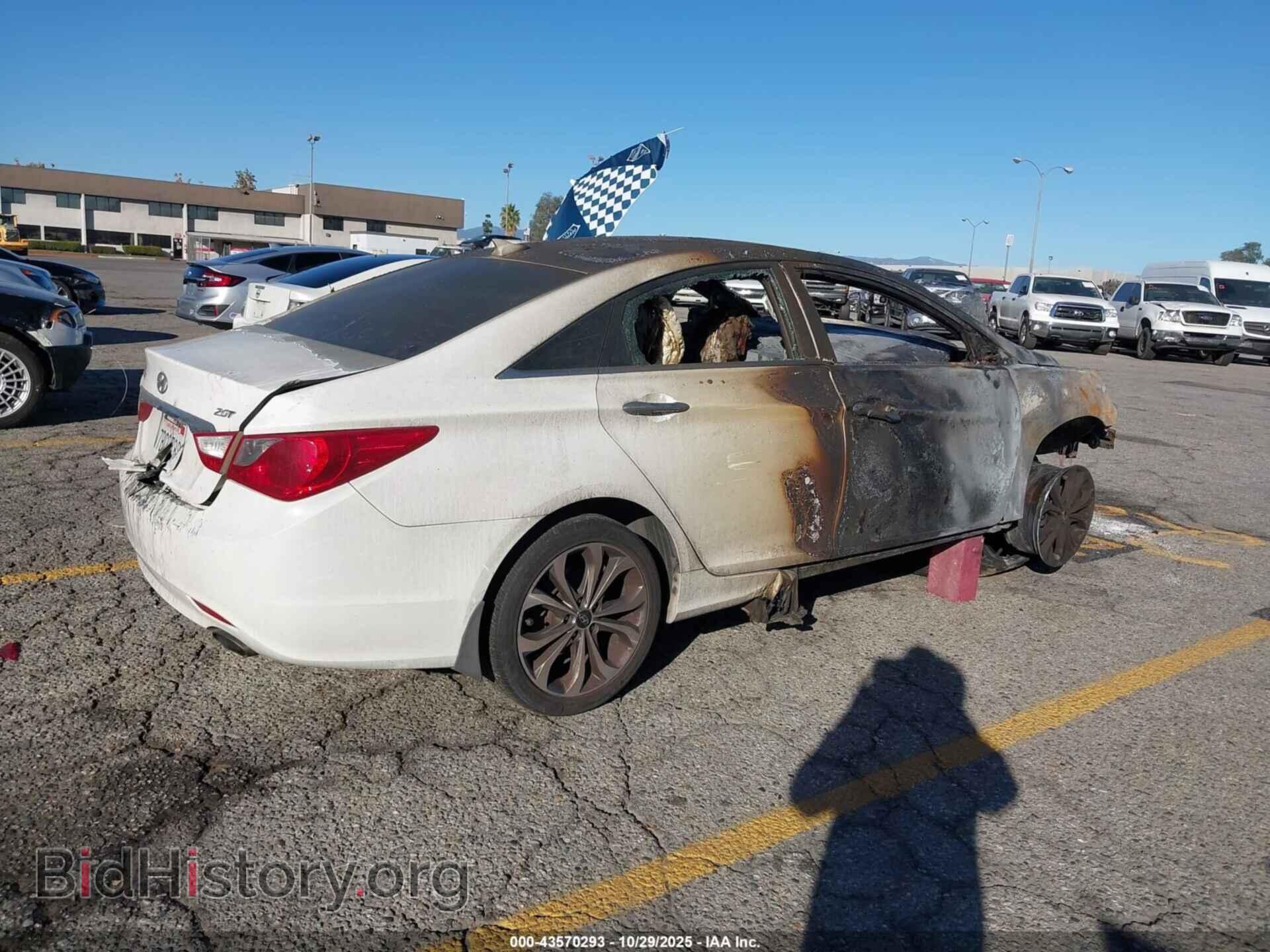 2013 HYUNDAI SONATA - VIN: 5NPEC4AB6DH748801 - Фото 4