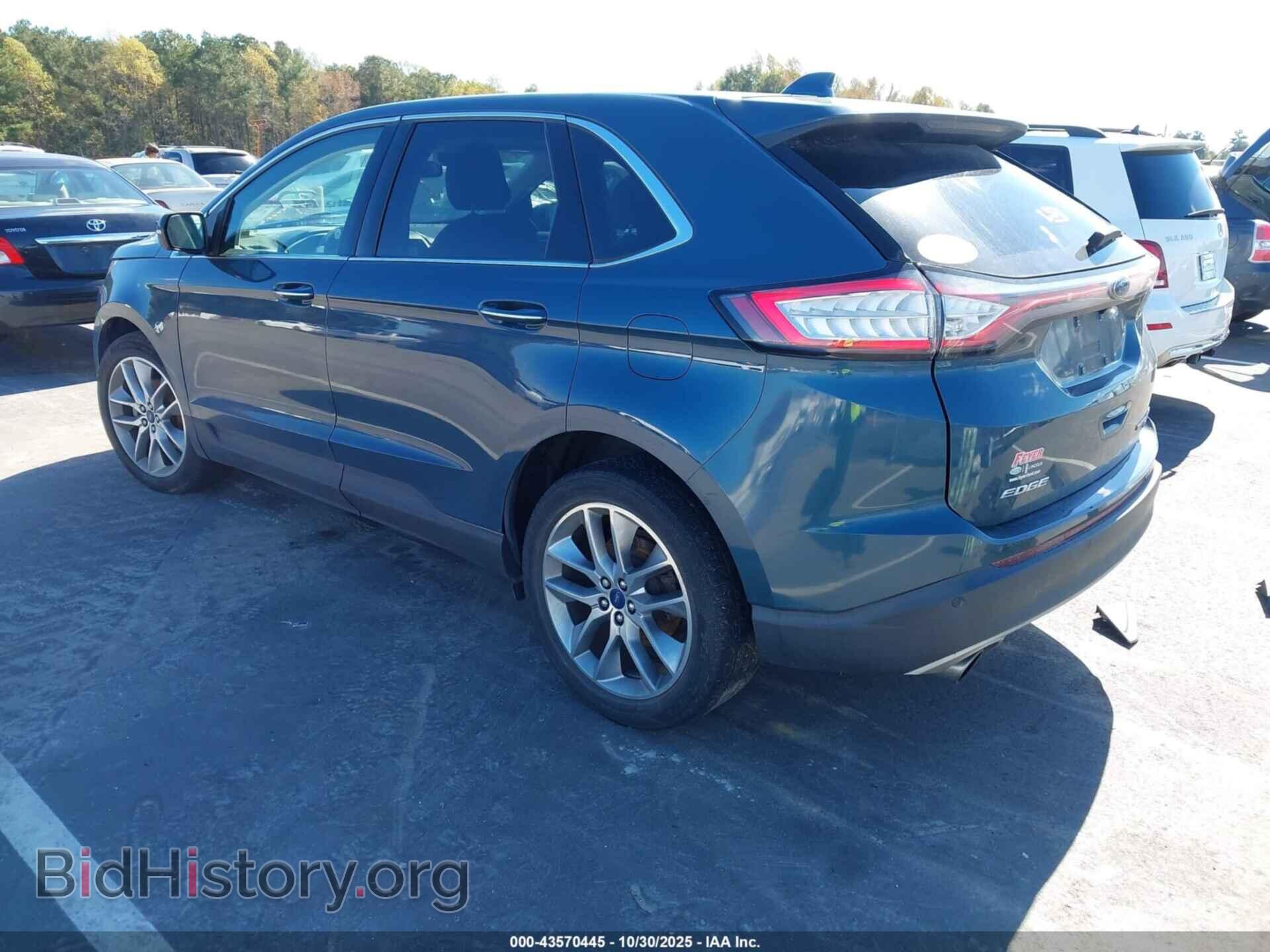2016 FORD EDGE - VIN: 2FMPK3K97GBC29916 - Фото 3