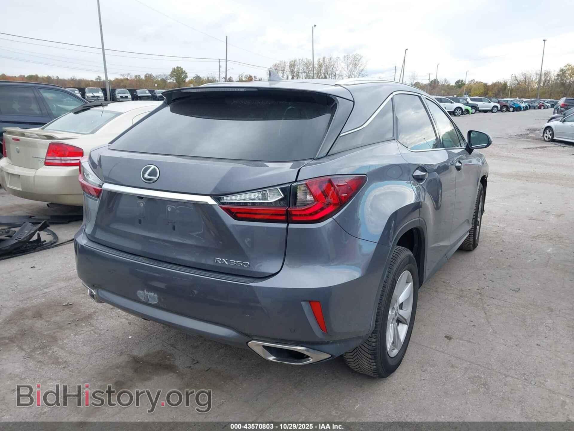 2017 LEXUS RX 350 - VIN: 2T2BZMCA7HC126914 - Фото 4