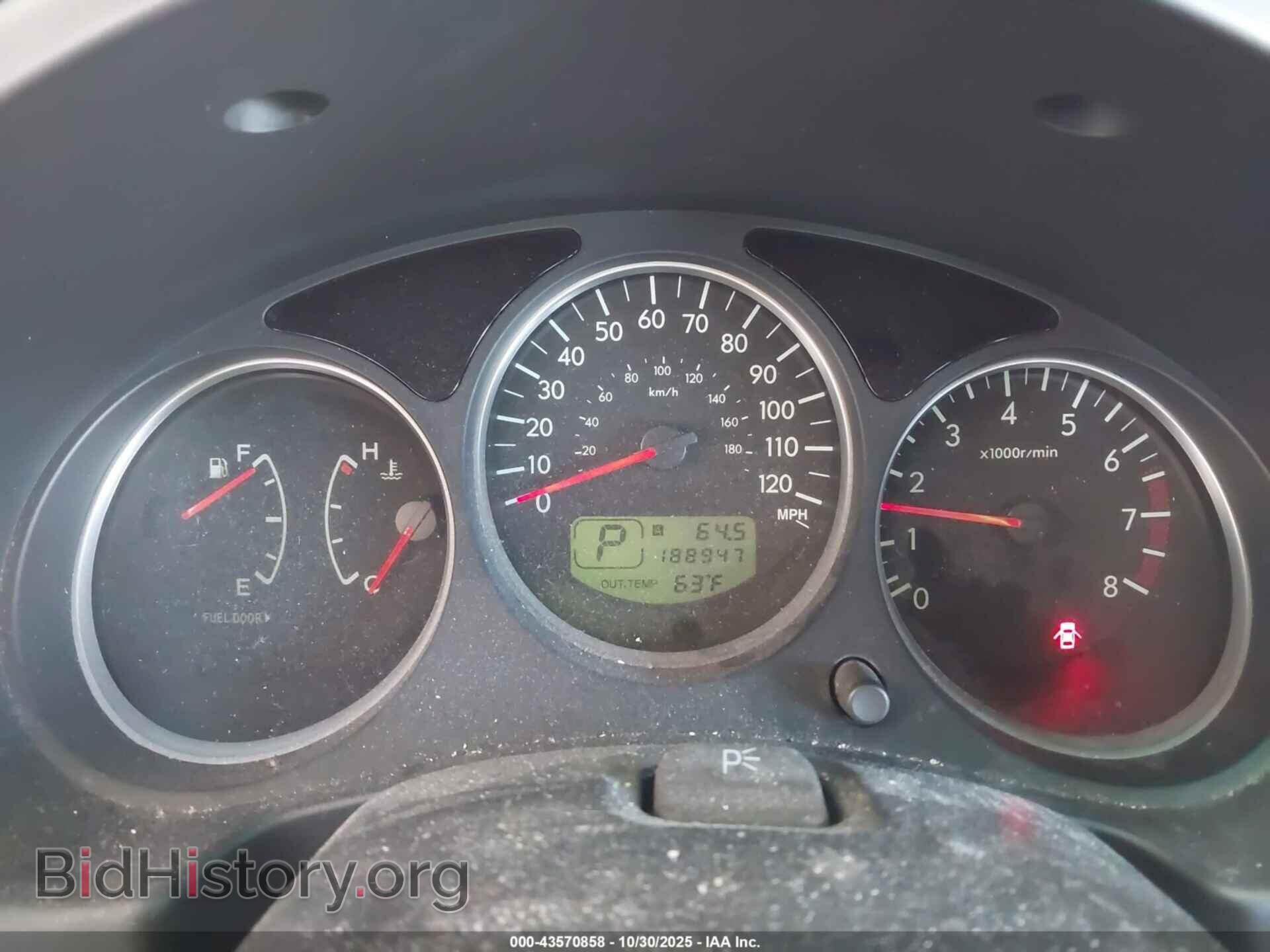 2006 SUBARU FORESTER - VIN: JF1SG67656H753685 - Фото 7