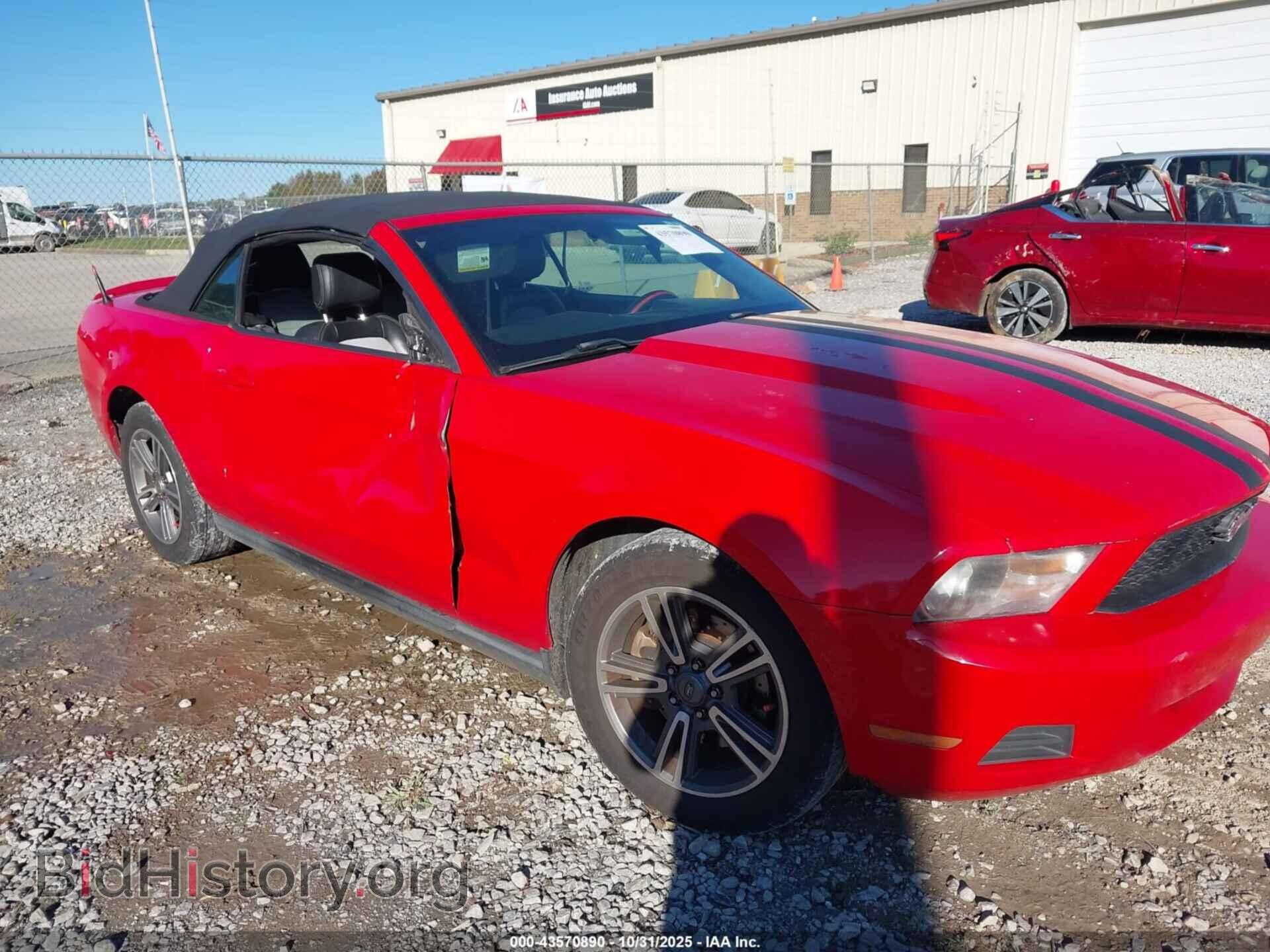 2012 FORD MUSTANG - VIN: 1ZVBP8EM8C5282830 - Фото 6