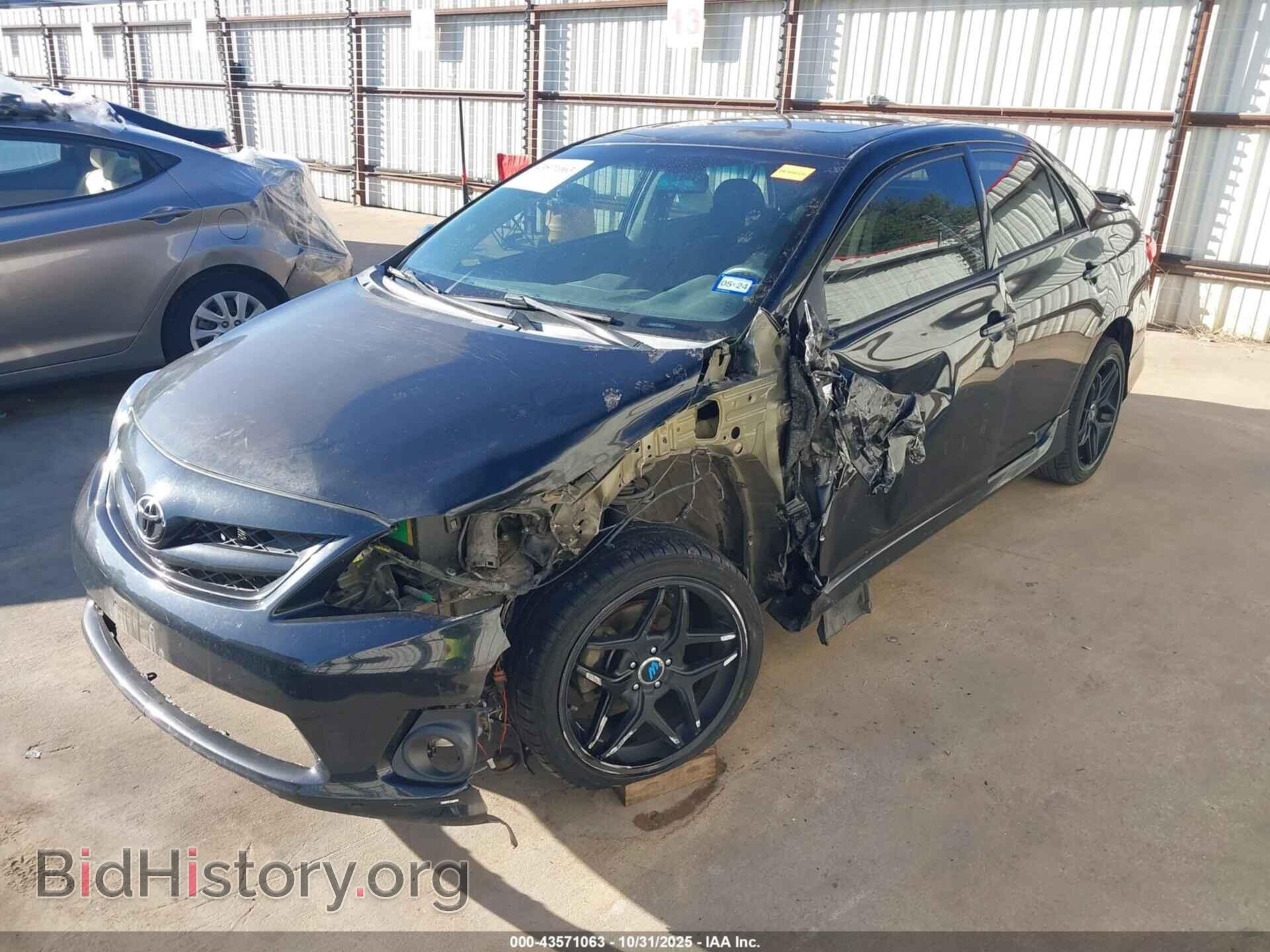 2012 TOYOTA COROLLA - VIN: 5YFBU4EE4CP028807 - Фото 2