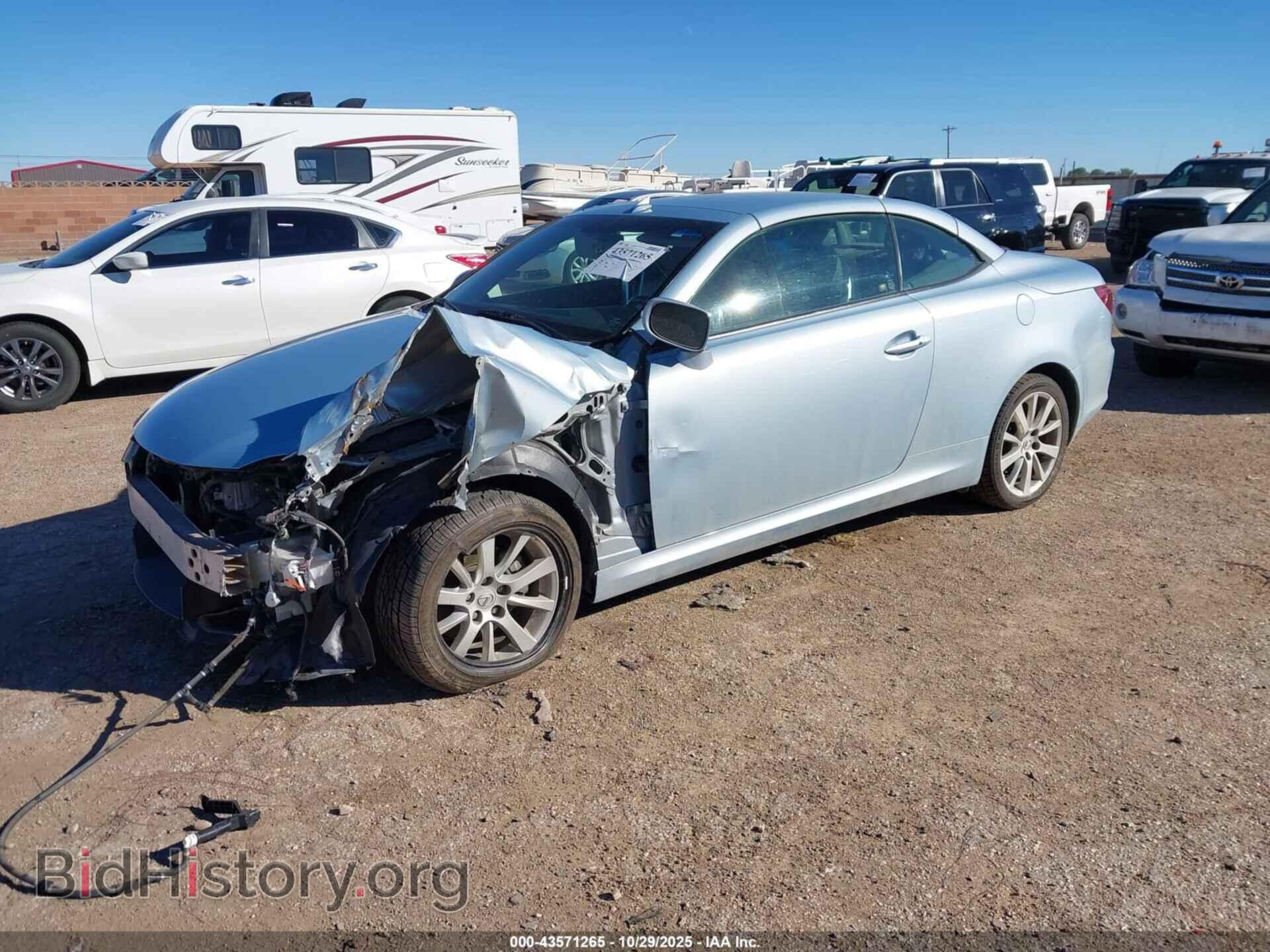 2010 LEXUS IS 250C - VIN: JTHFF2C2XA2505890 - Фото 2