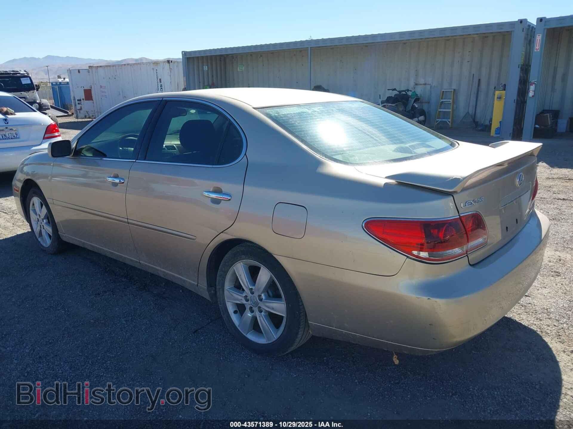 2005 LEXUS ES 330 - VIN: JTHBA30G755062685 - Фото 3