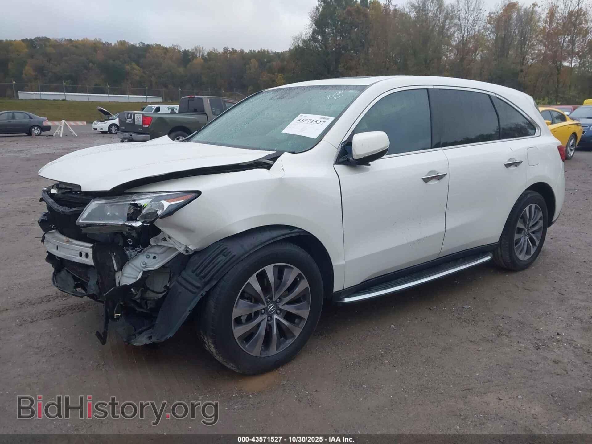 2014 ACURA MDX - VIN: 5FRYD3H42EB018085 - Фото 2