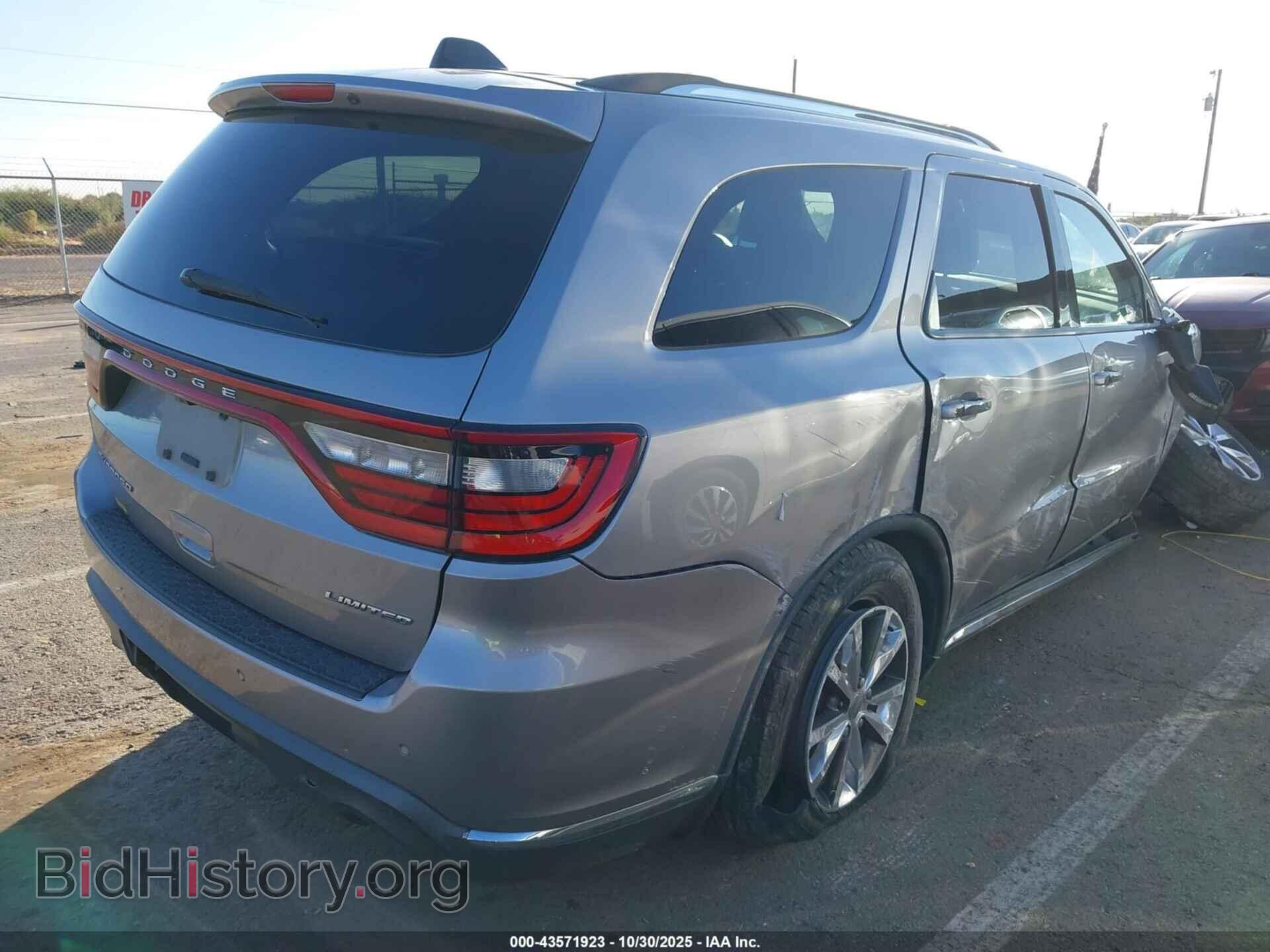 2016 DODGE DURANGO - VIN: 1C4RDHDG3GC308399 - Фото 4