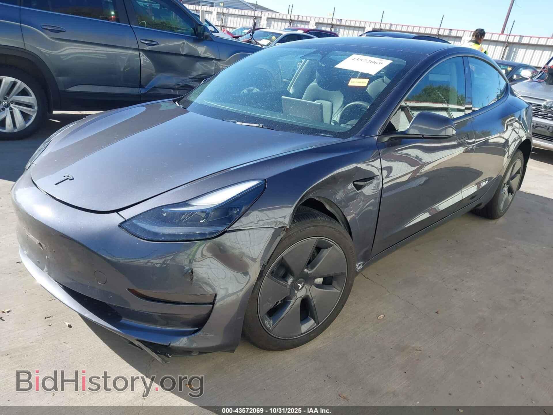 2023 TESLA MODEL 3 - VIN: 5YJ3E1EA9PF701850 - Фото 2