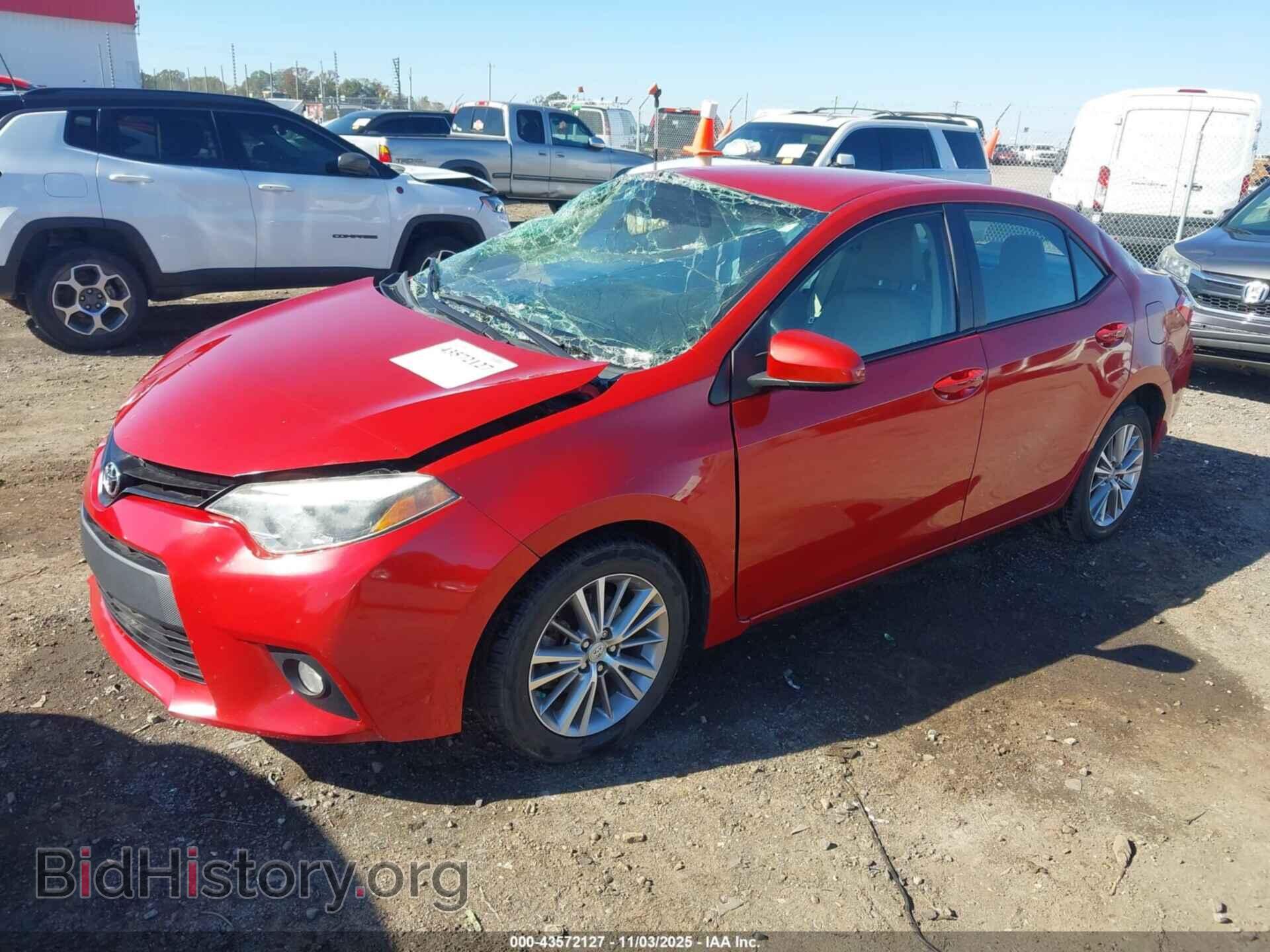 2014 TOYOTA COROLLA - VIN: 5YFBURHE0EP044448 - Фото 2