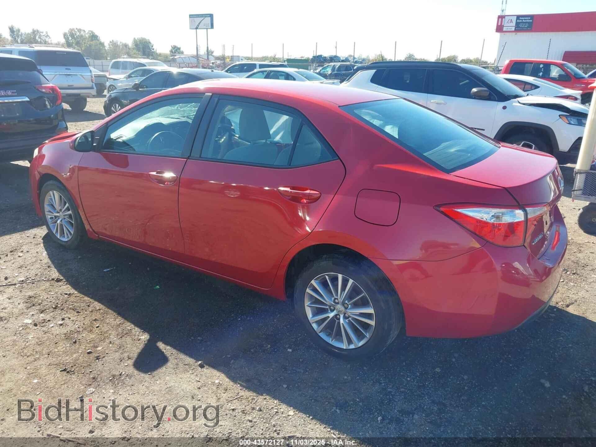 2014 TOYOTA COROLLA - VIN: 5YFBURHE0EP044448 - Фото 3