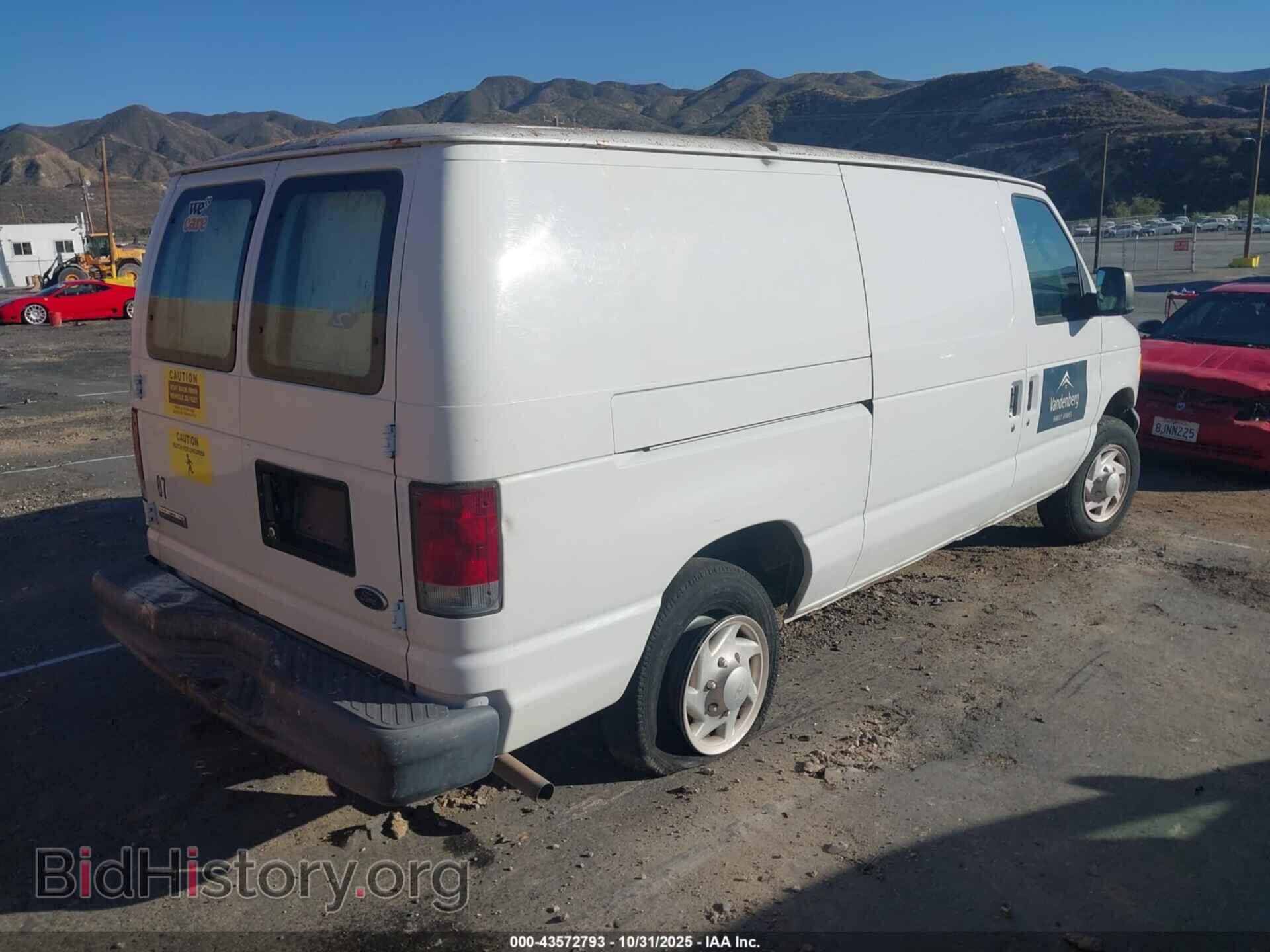 2007 FORD E-150 - VIN: 1FTNE14W07DB28107 - Фото 4