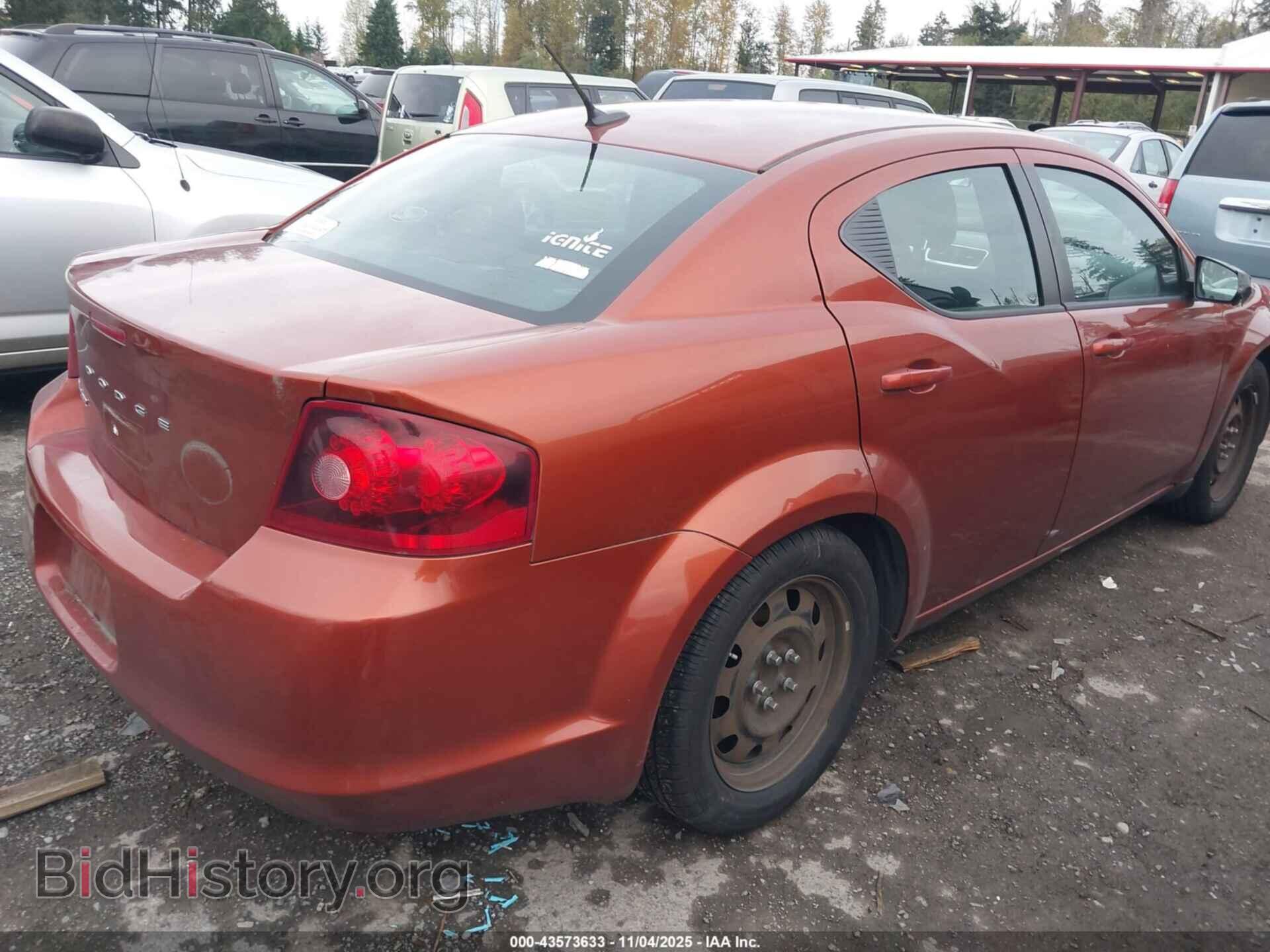 2012 DODGE AVENGER - VIN: 1C3CDZAB8CN272734 - Фото 4