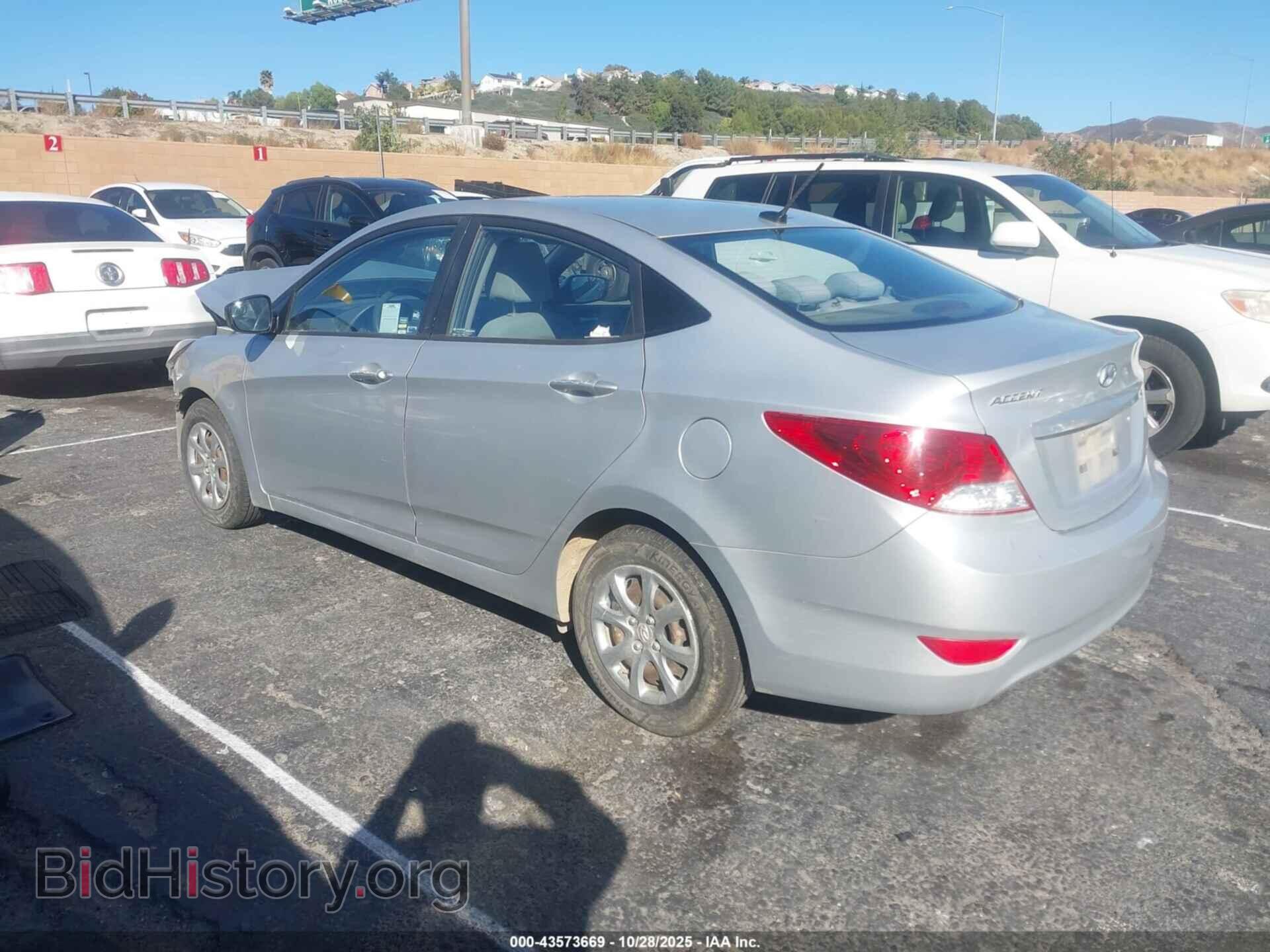 2014 HYUNDAI ACCENT - VIN: KMHCT4AE1EU598178 - Фото 3