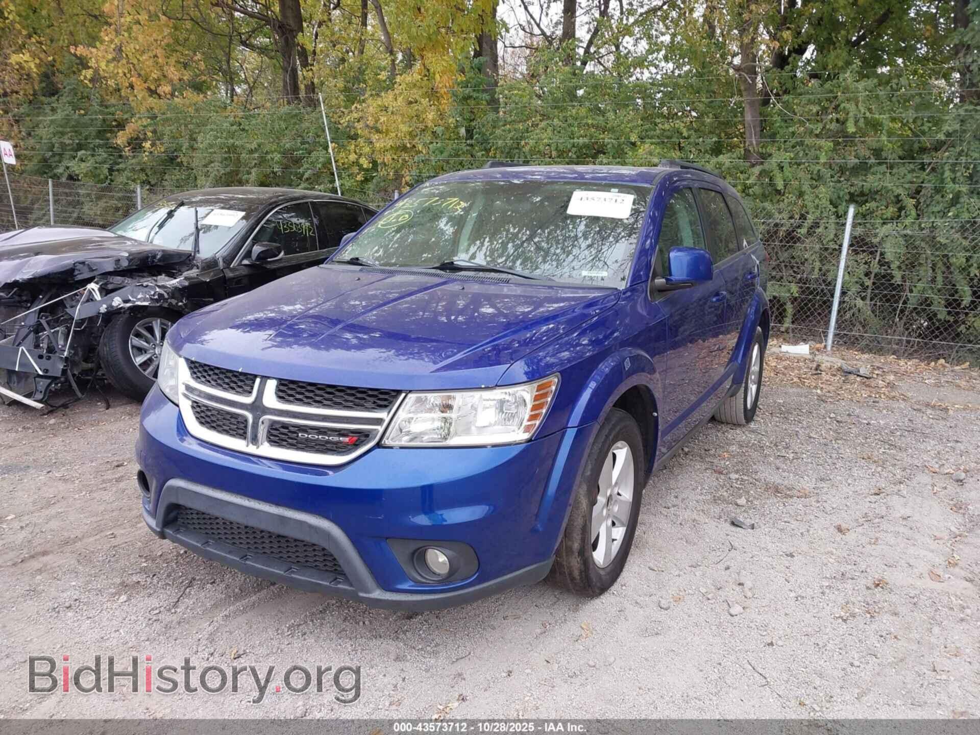 2012 DODGE JOURNEY - VIN: 3C4PDCBG8CT299520 - Фото 2