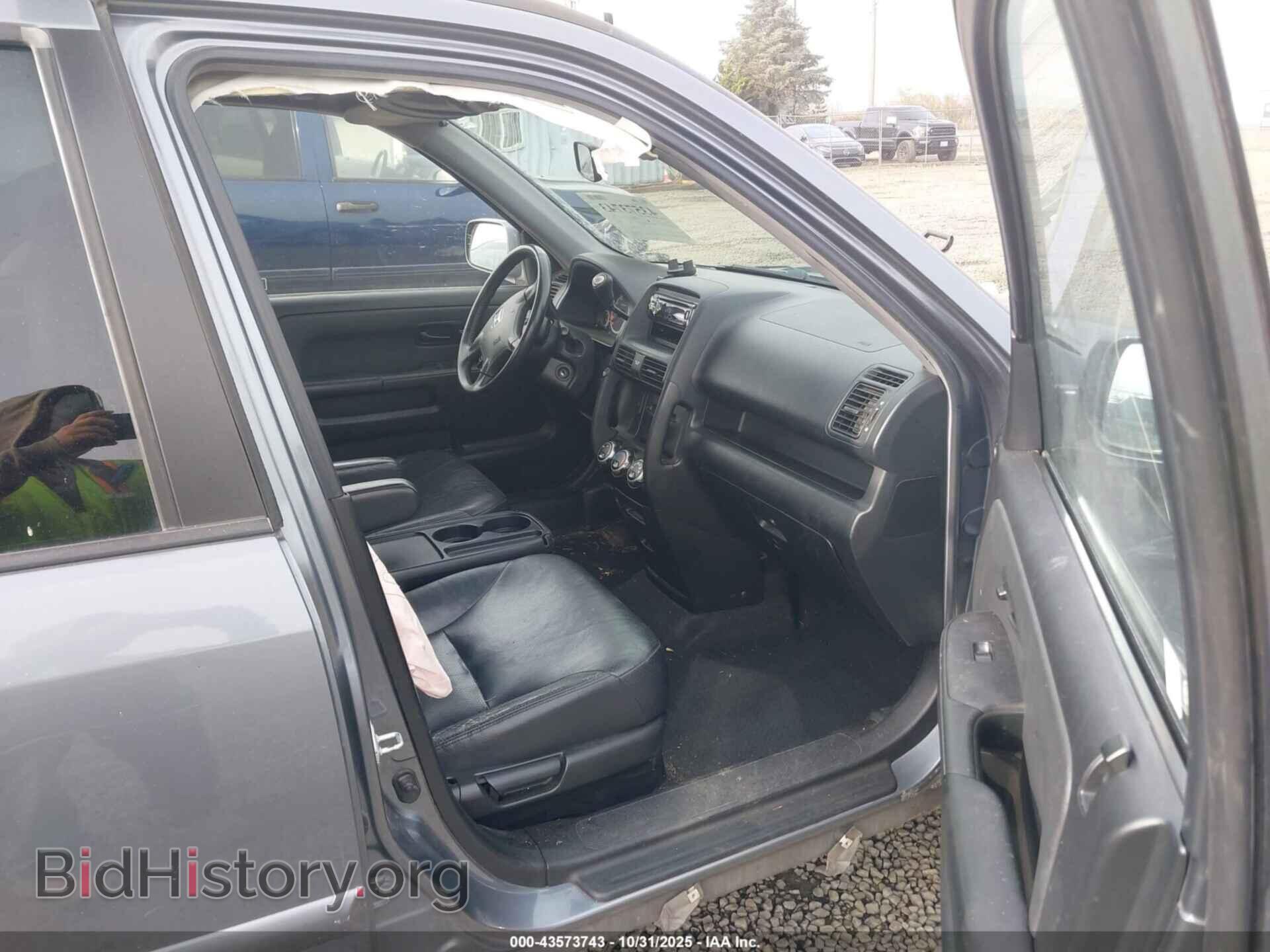 2006 HONDA CR-V - VIN: JHLRD78996C012018 - Фото 5