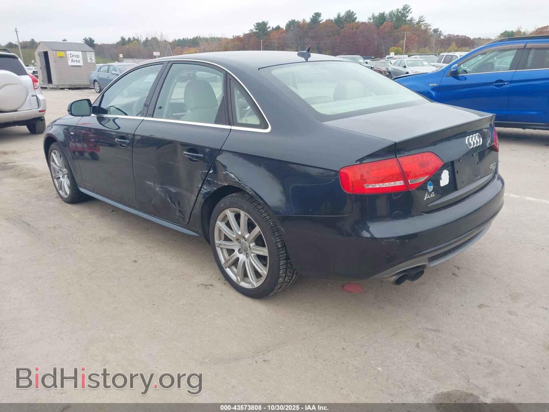 2012 AUDI A4 - VIN: WAUFFAFL3CA113176 - Photo 3