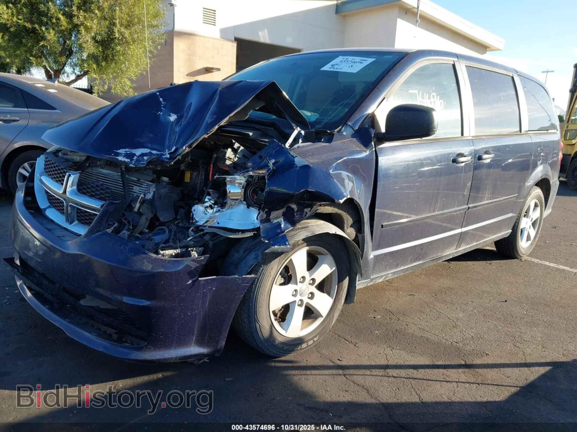 2013 DODGE GRAND CARAVAN - VIN: 2C4RDGBG7DR763384 - Фото 2