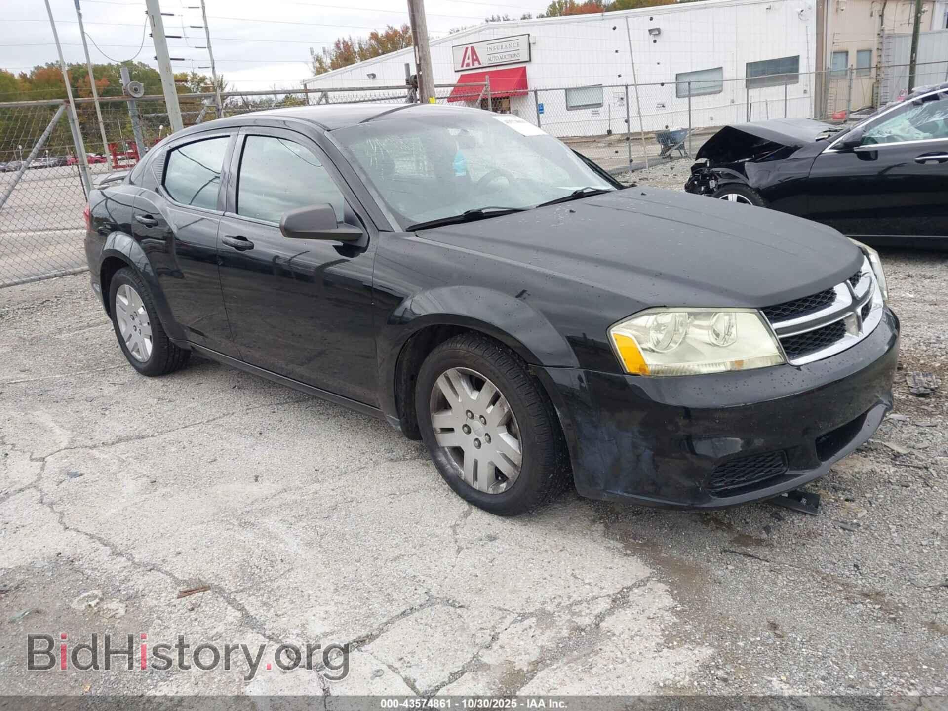 Photo 1C3CDZAB3CN231783 - DODGE AVENGER 2012