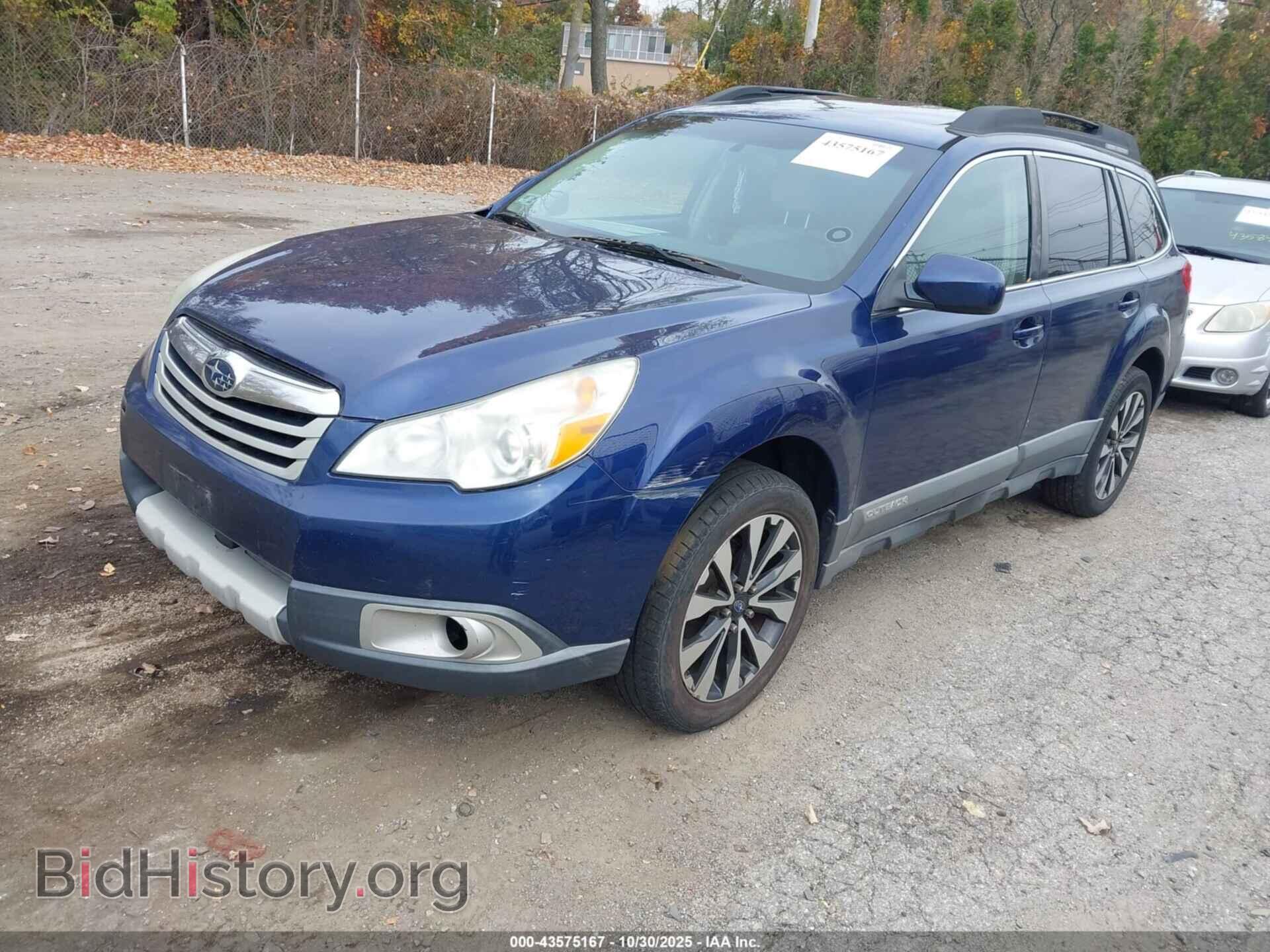 2011 SUBARU OUTBACK - VIN: 4S4BRBKC5B3420304 - Фото 2