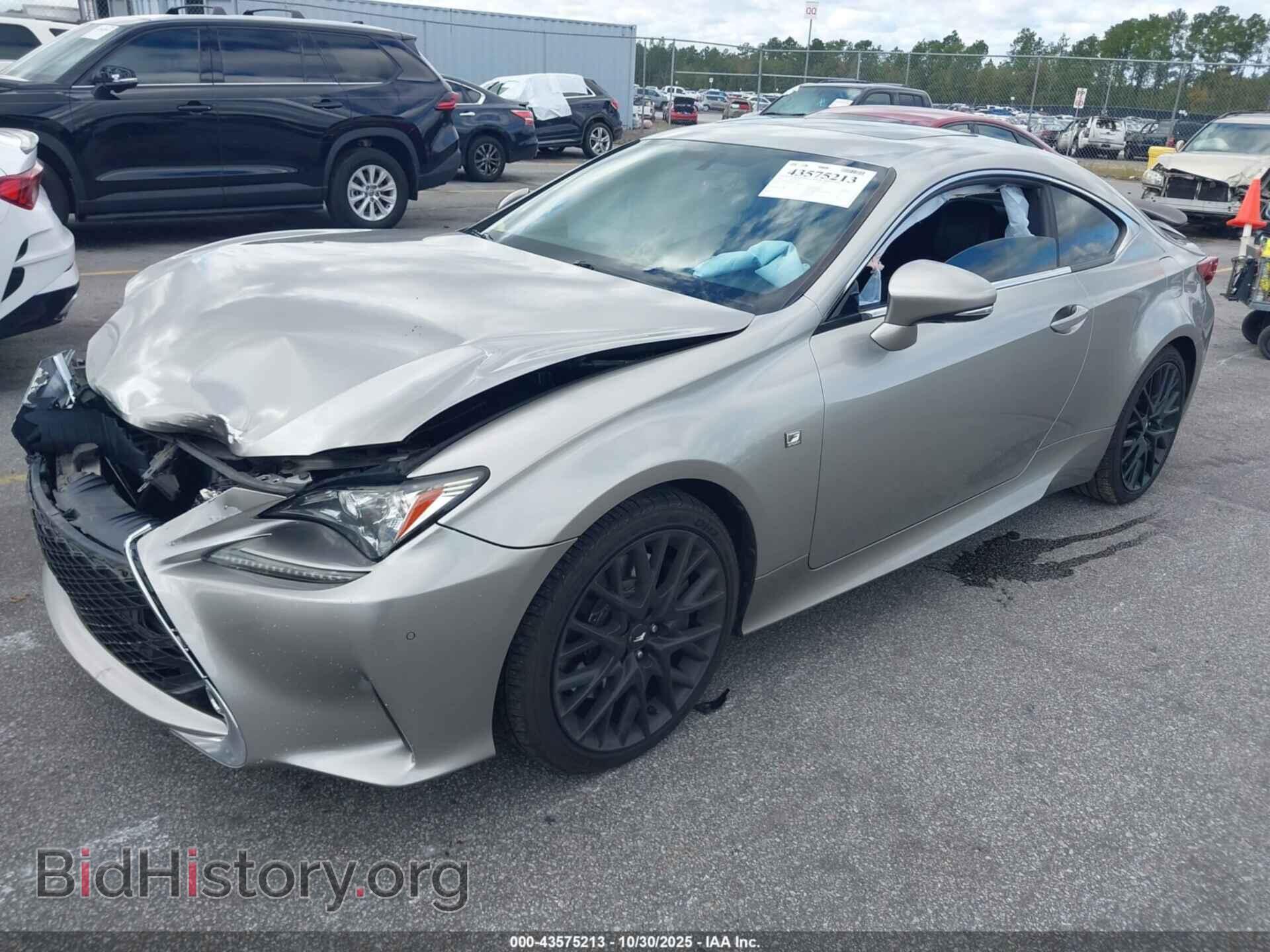 2015 LEXUS RC 350 - VIN: JTHHE5BC9F5010416 - Фото 2