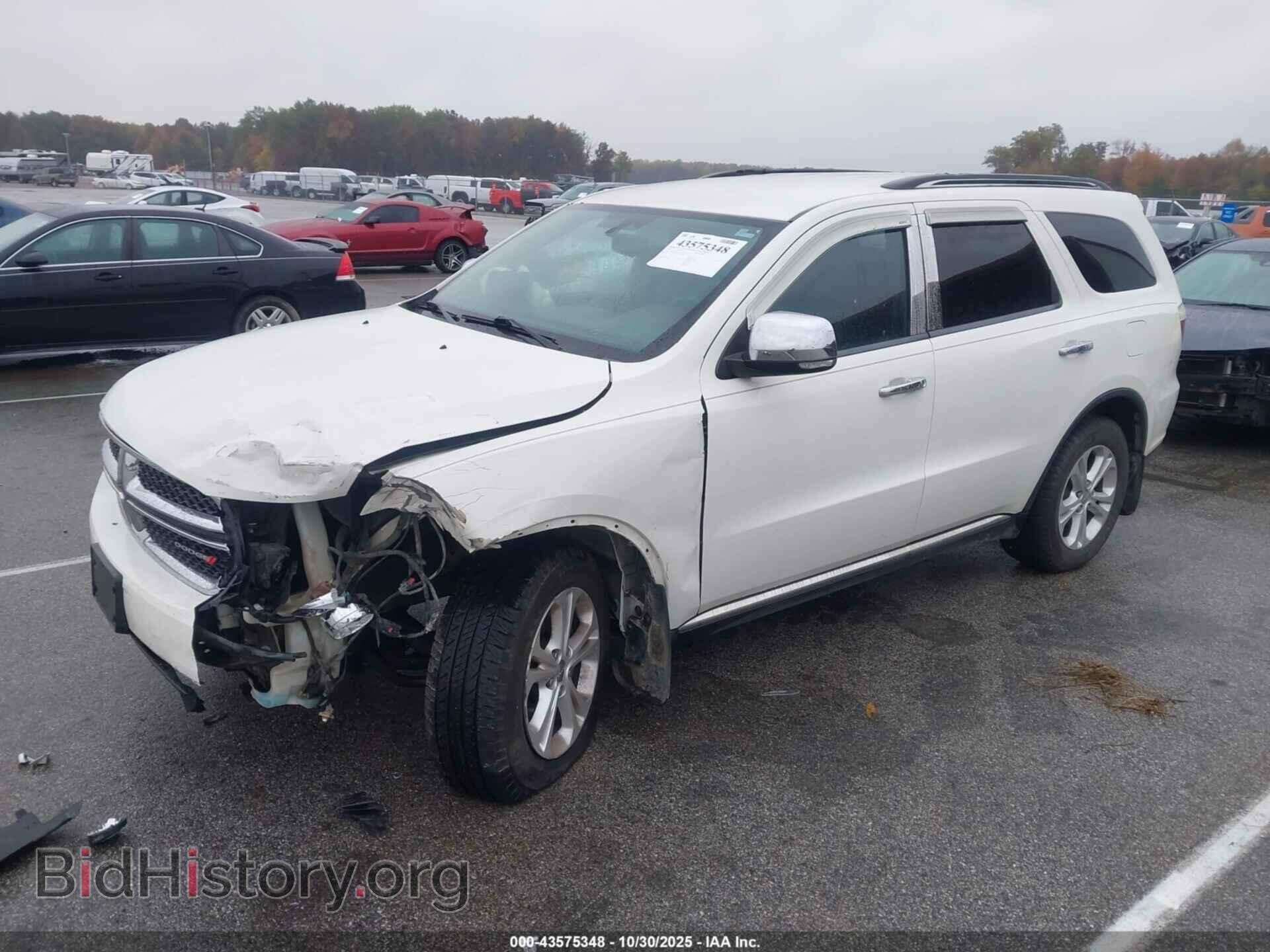 2012 DODGE DURANGO - VIN: 1C4RDHDGXCC335187 - Photo 2