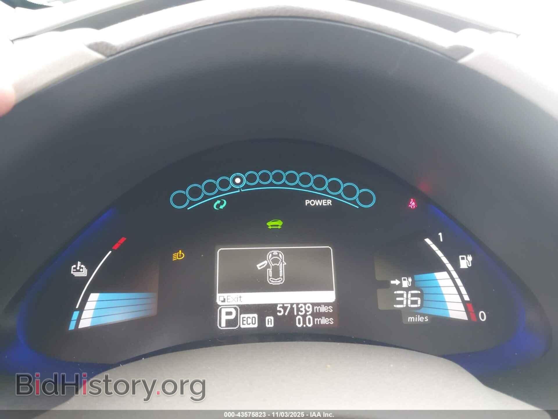 2015 NISSAN LEAF - VIN: 1N4AZ0CP4FC327257 - Фото 7