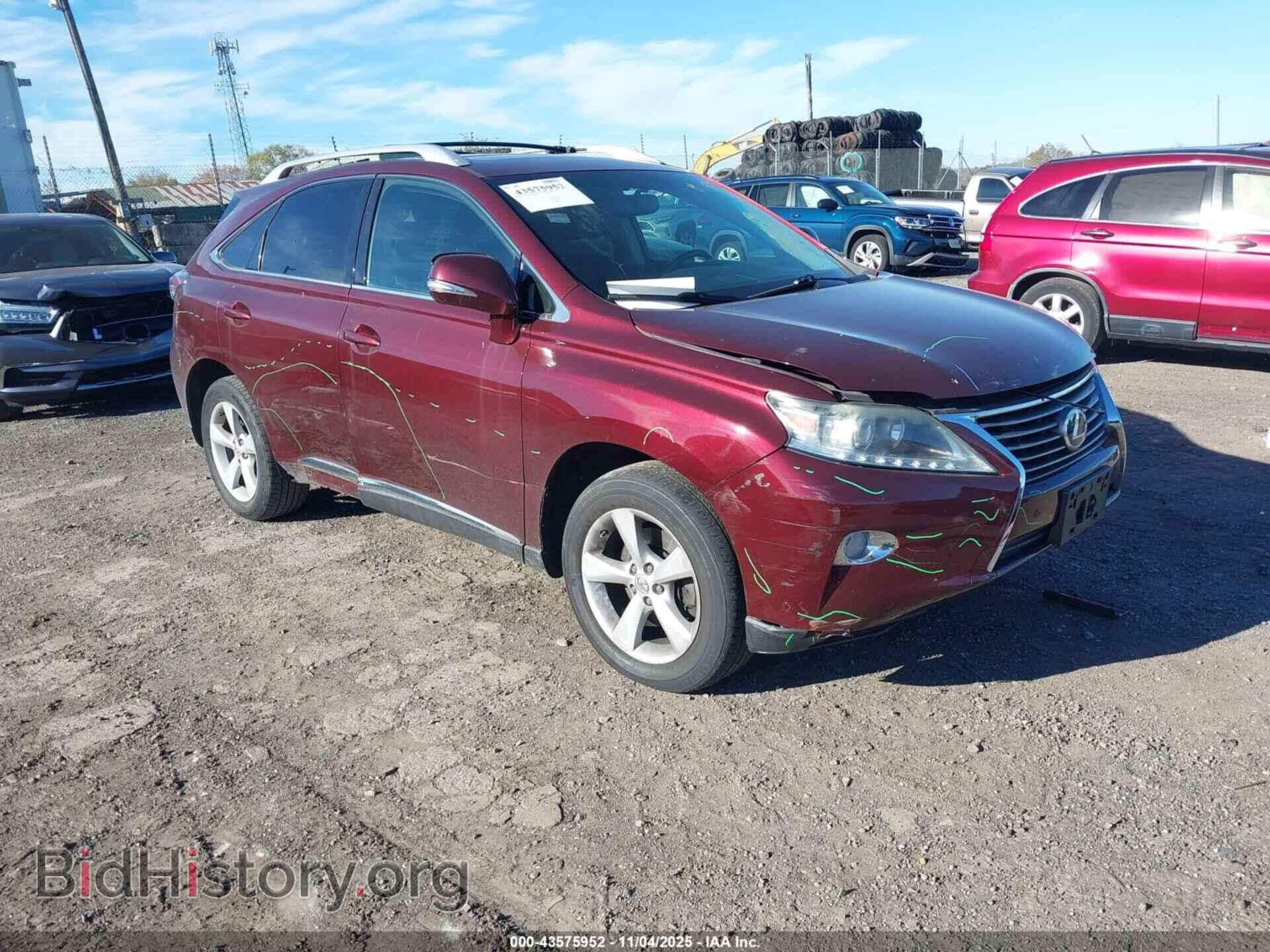 Фотография 2T2BK1BA6EC248759 - LEXUS RX 350 2014