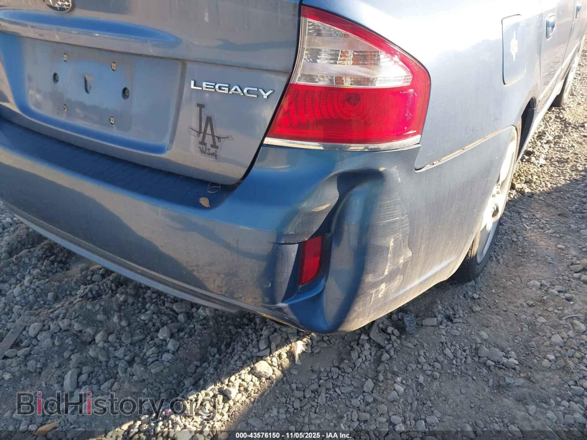 2008 SUBARU LEGACY - VIN: 4S3BL616386200367 - Фото 6