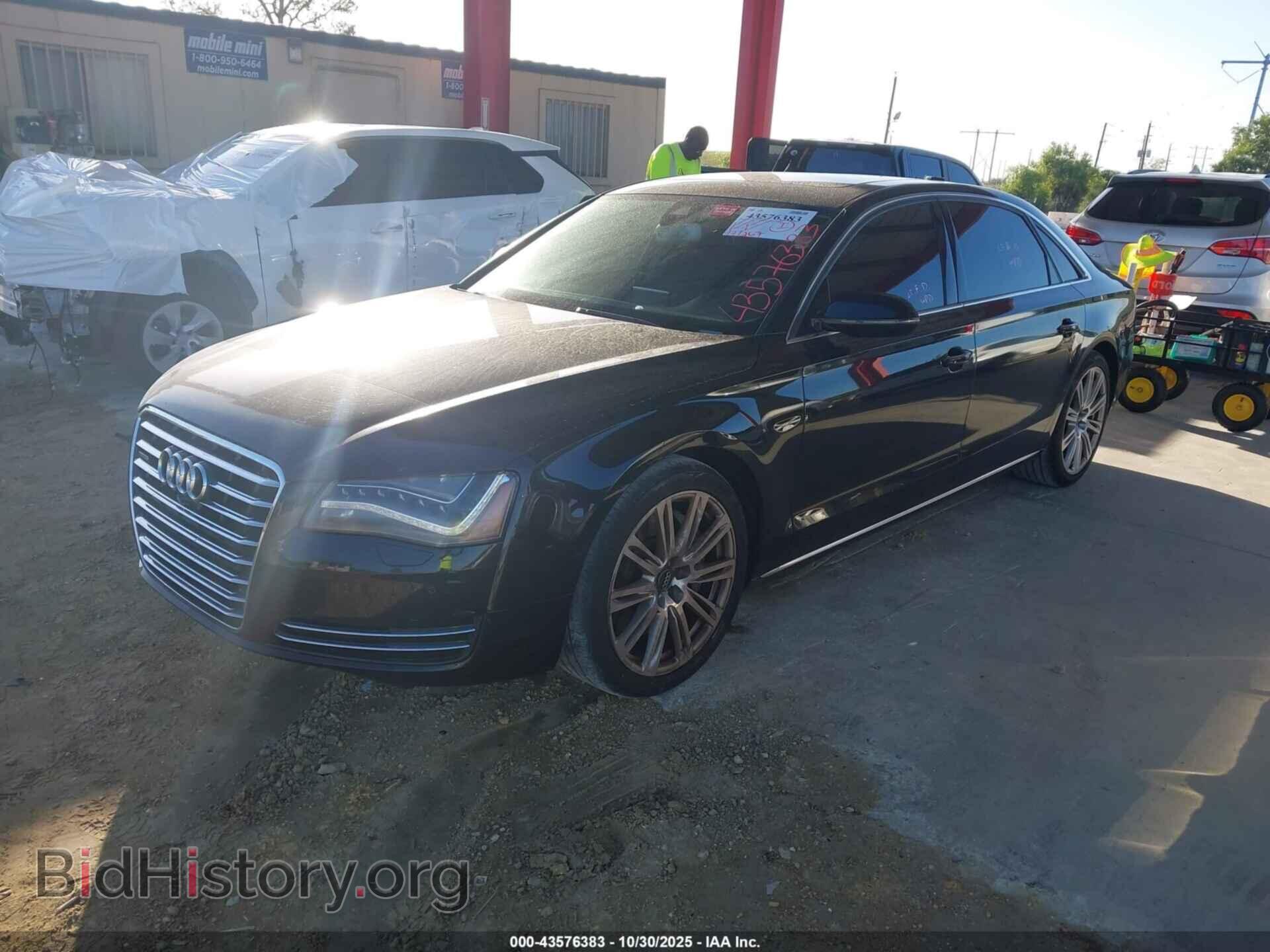 2013 AUDI A8 L - VIN: WAUR2AFD0DN018666 - Фото 2