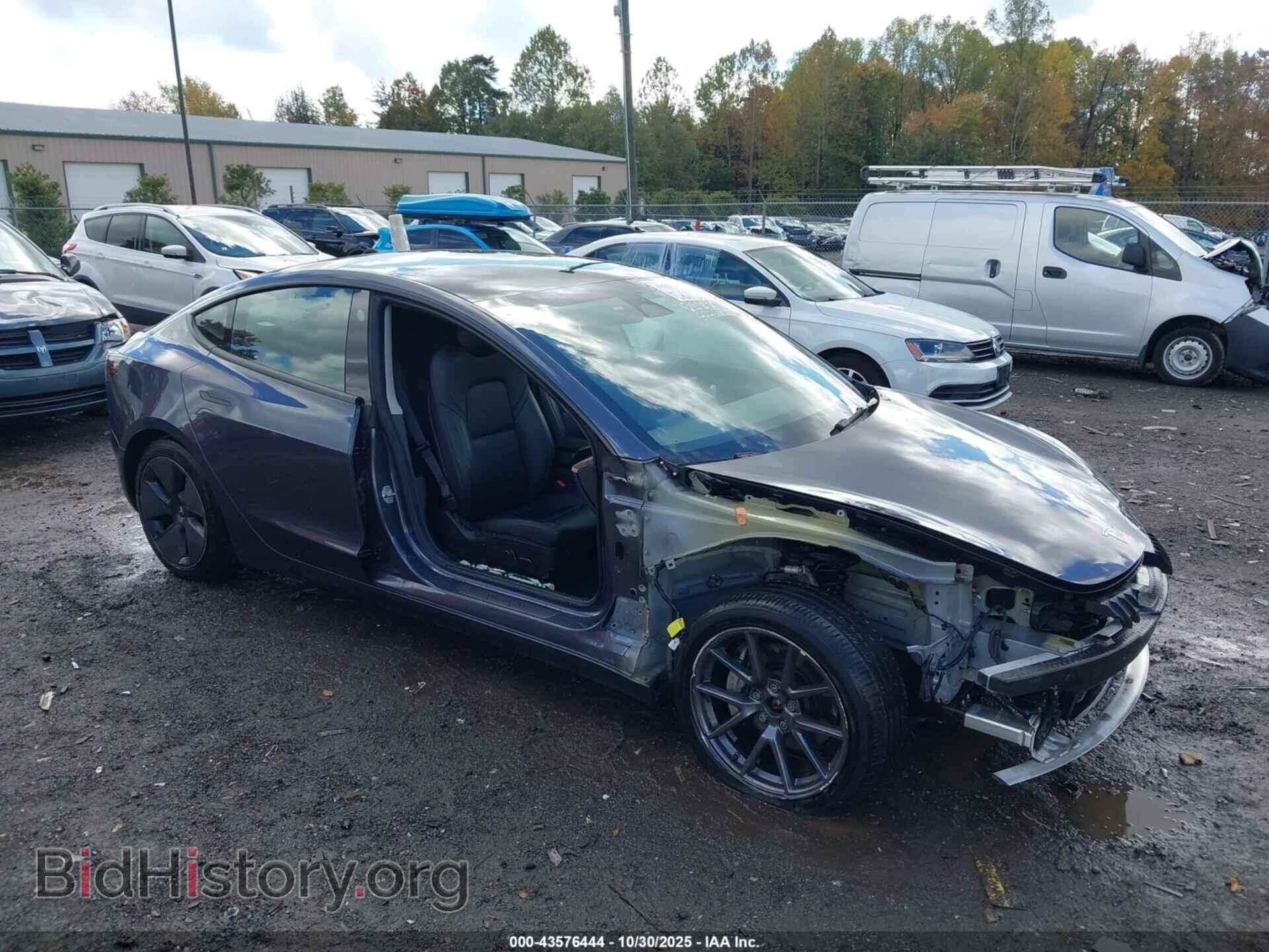 Photo 5YJ3E1EB3MF085843 - TESLA MODEL 3 2021
