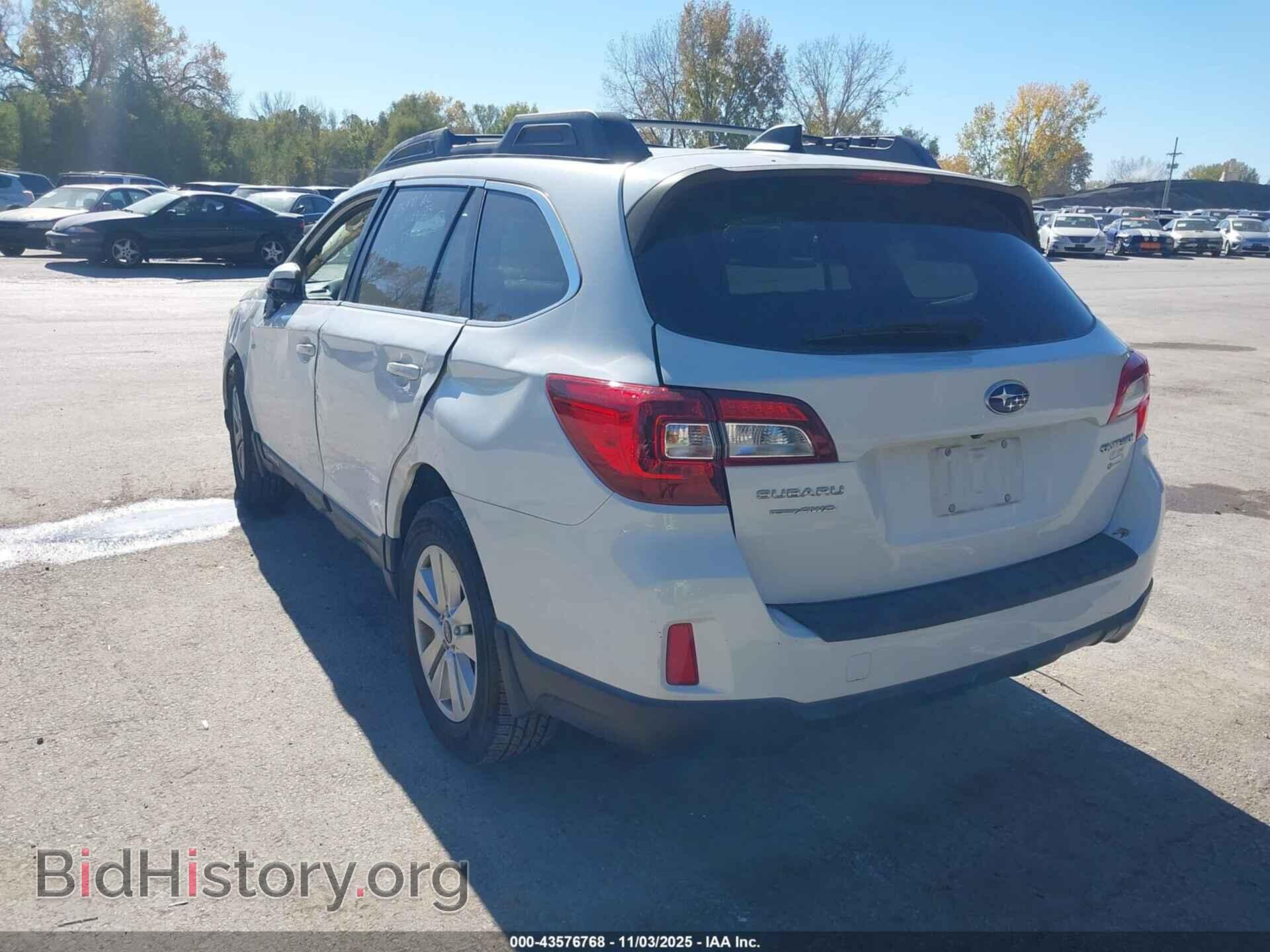 2016 SUBARU OUTBACK - VIN: 4S4BSBFC8G3346236 - Фото 3