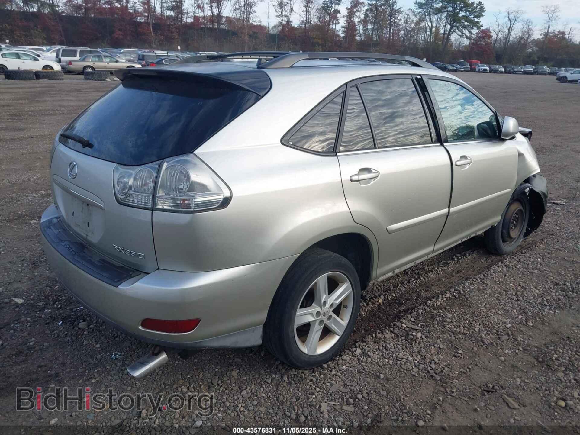 2005 LEXUS RX 330 - VIN: 2T2GA31U15C030244 - Фото 4