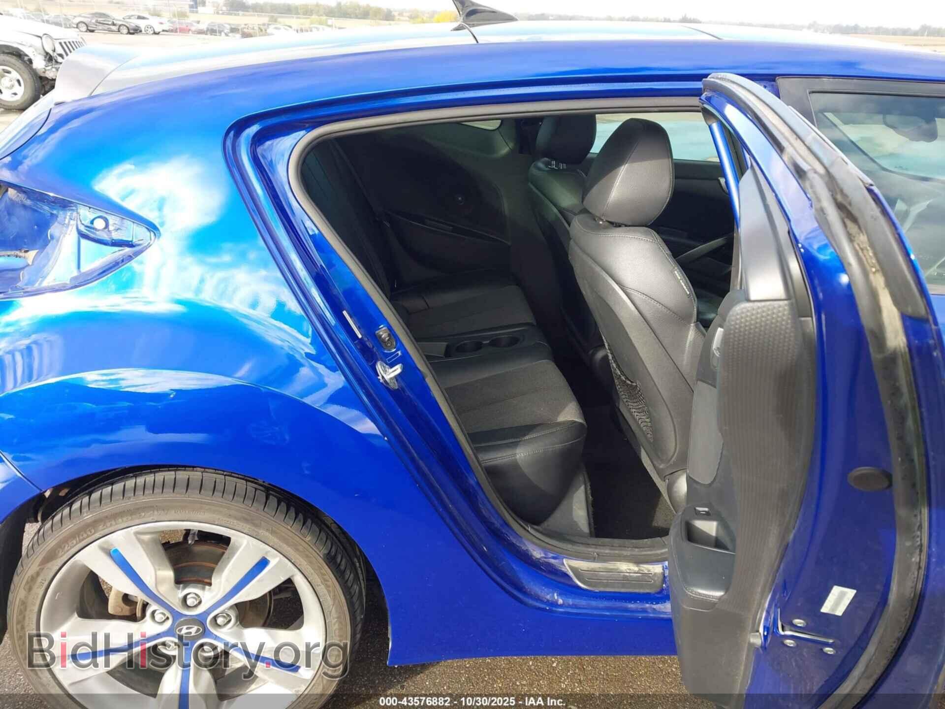 2013 HYUNDAI VELOSTER - VIN: KMHTC6AD0DU096702 - Фото 8